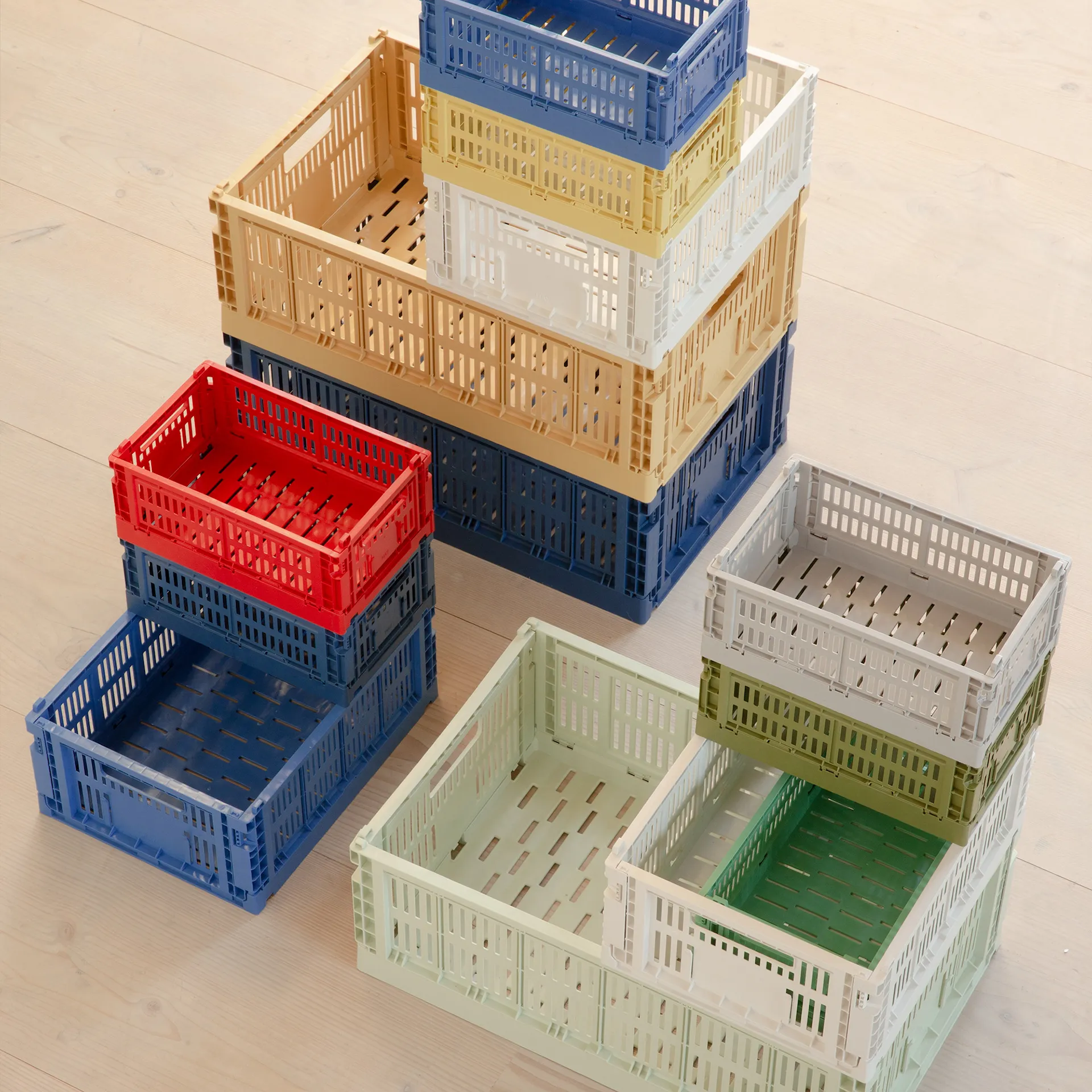 HAY Colour Crate Mini oppbevaringsbokser 2-pakning - HAY - NO GA