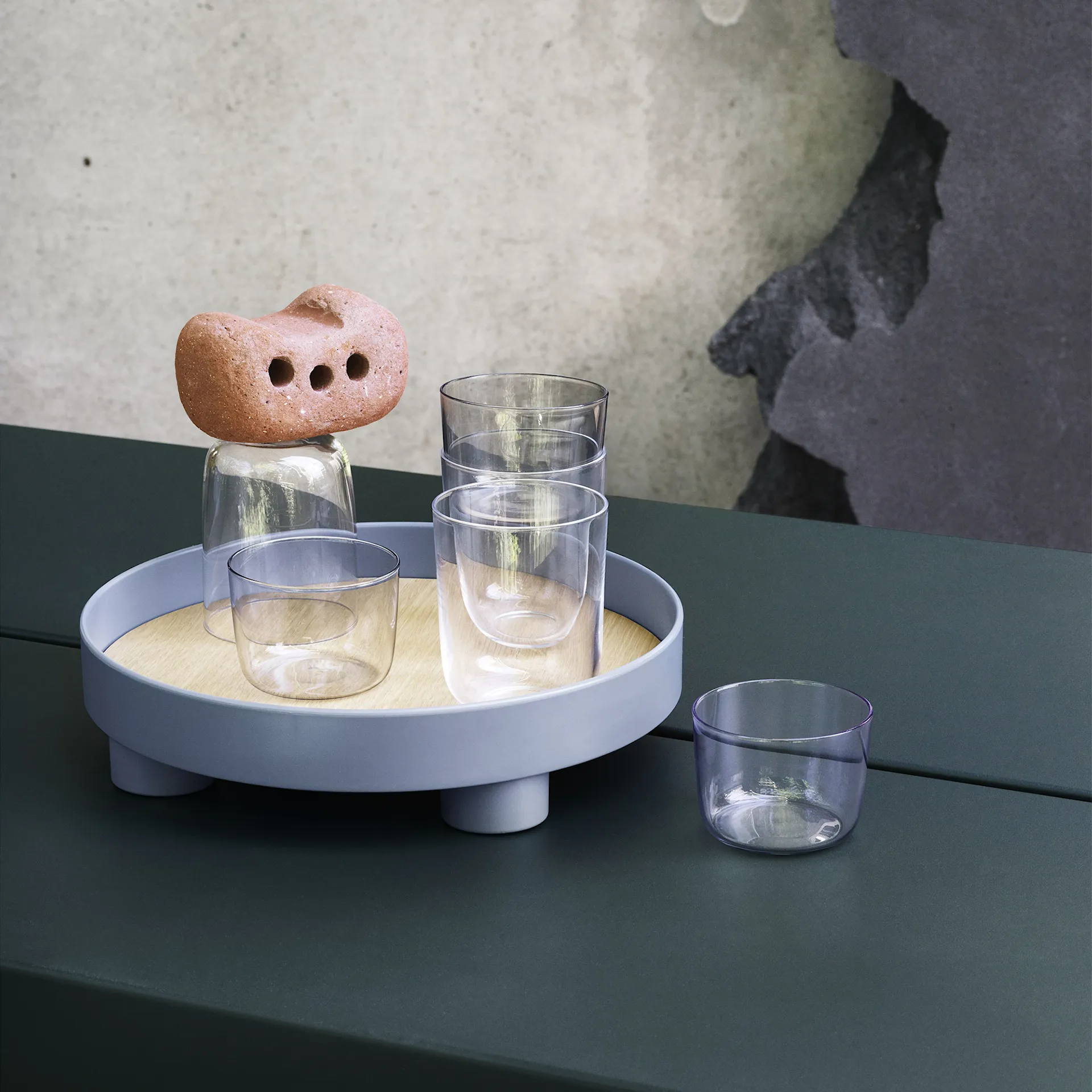 Corky Glasses Low Clear - Muuto - Andreas Engesvik - NO GA