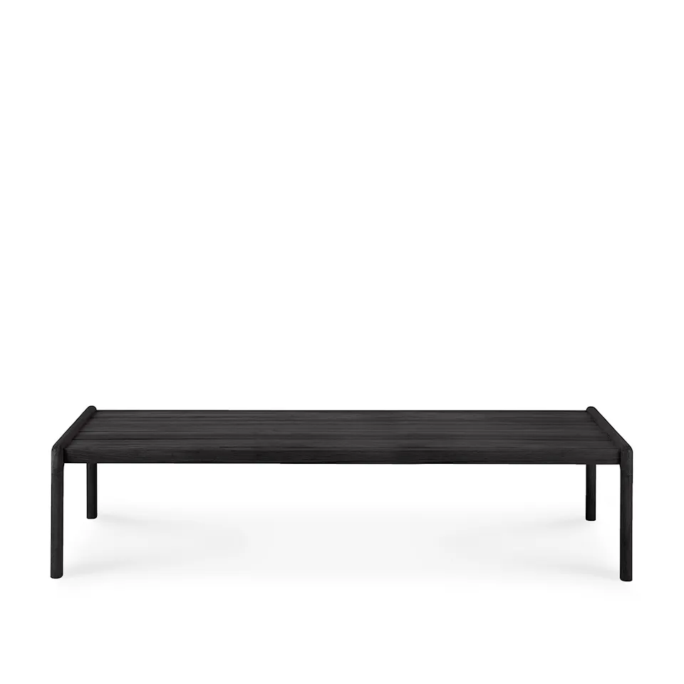 Jack Outdoor Coffee Table 150x65 - Teak Black