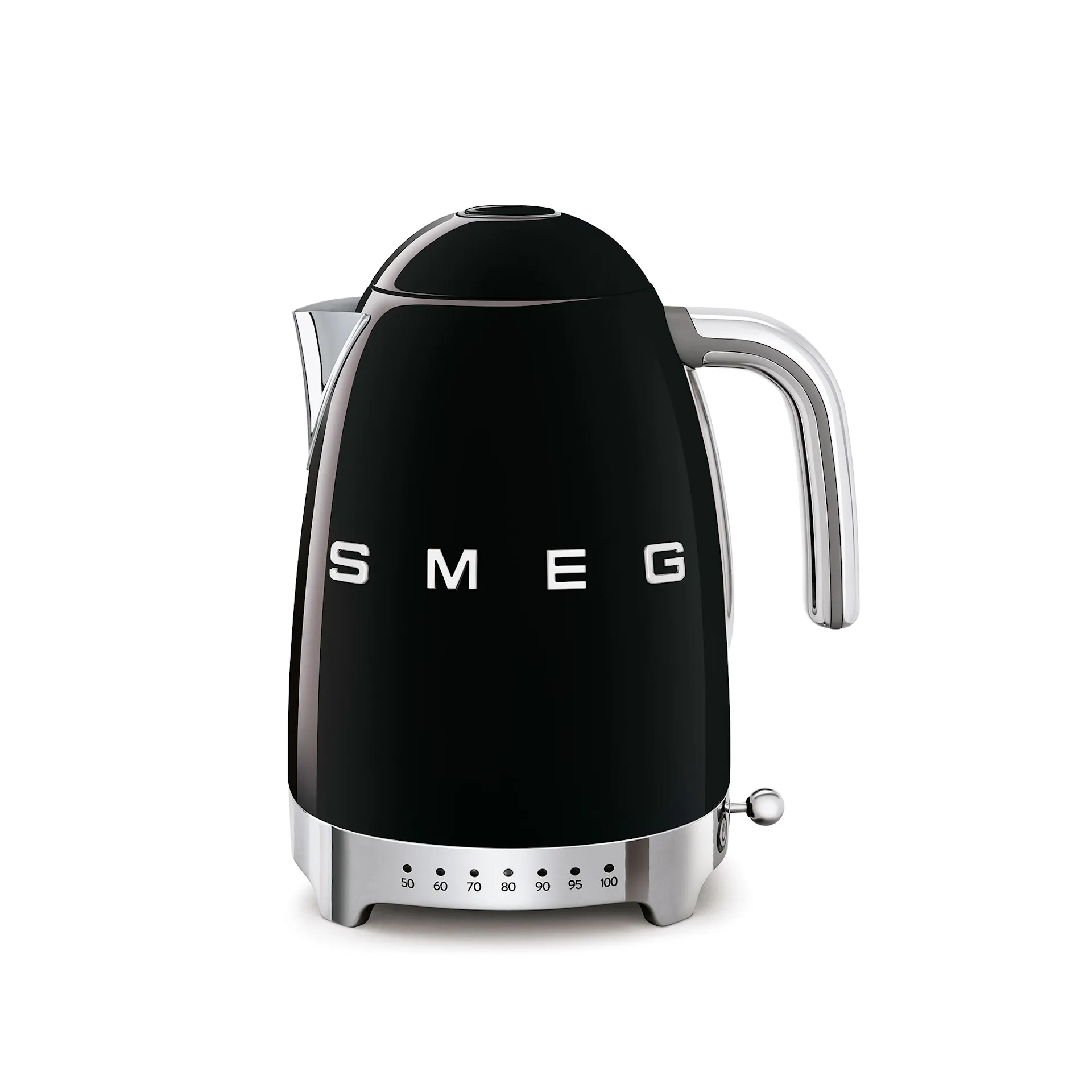 Smeg Variable Temperature Kettle Black - Smeg - NO GA