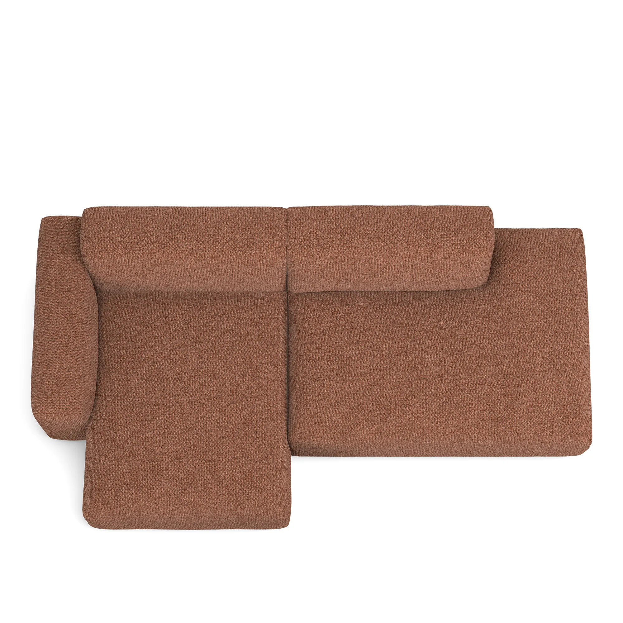 Brick 2-seters sofa sjeselong åpen ende høyre - 8