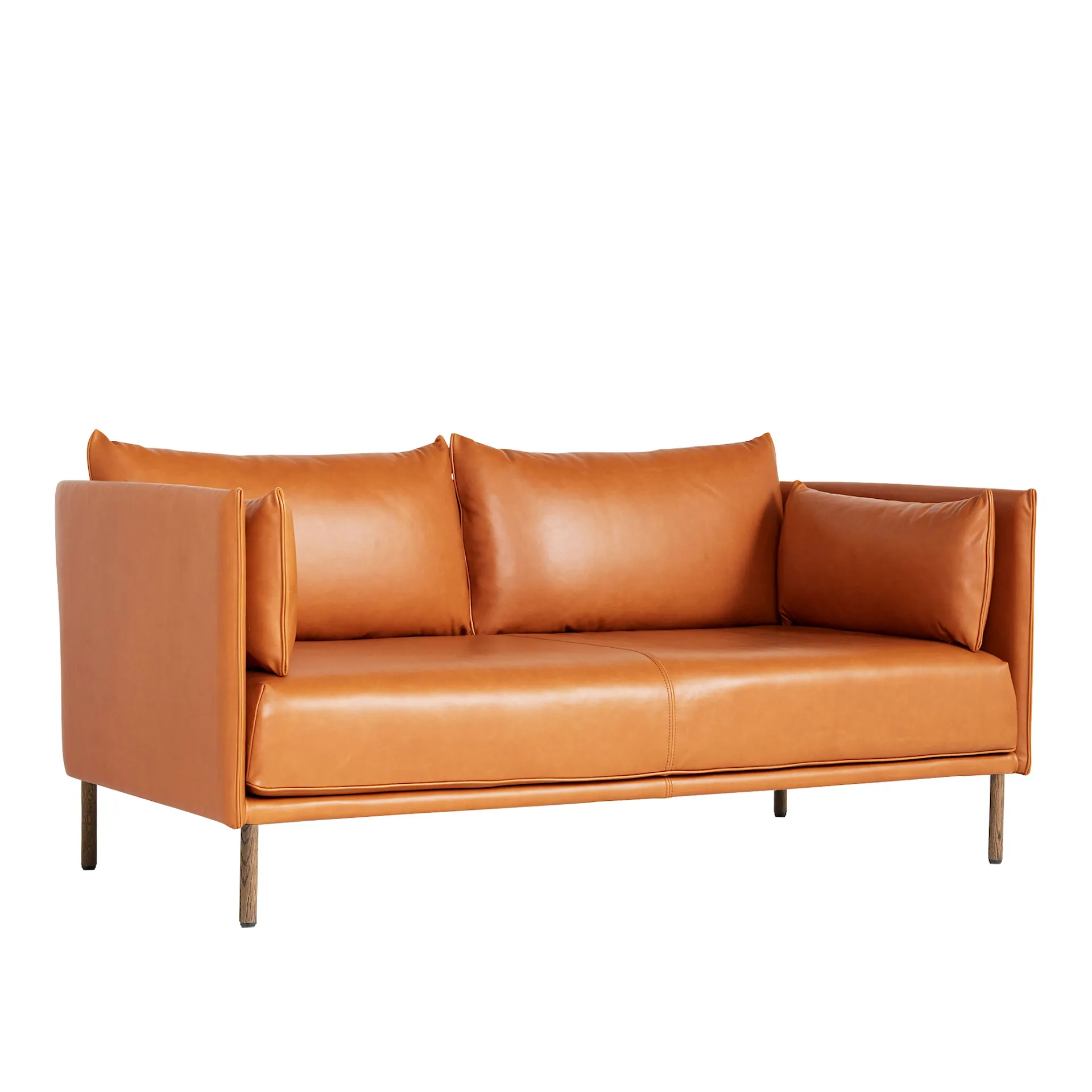 Silhouette 2-seters sofa Cognac Piping/Black - HAY - GamFratesi - NO GA