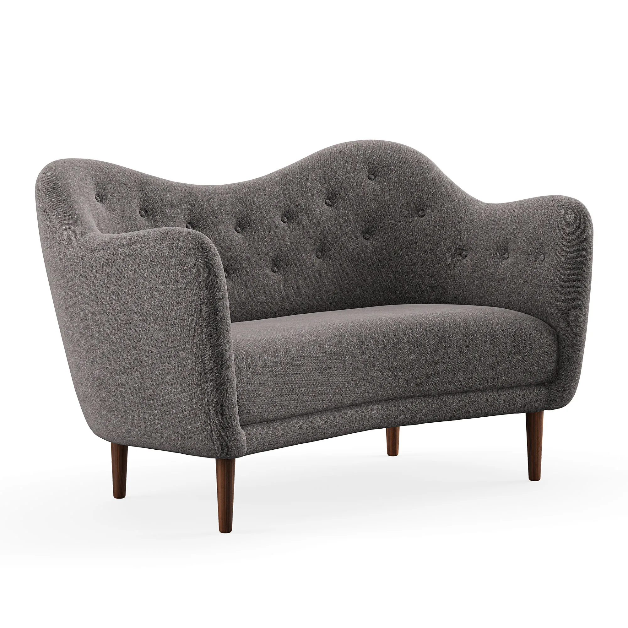 46 sofa Walnut - 1