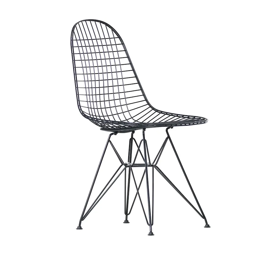 Wire Chair DKR spisestuestol pulverlakkert