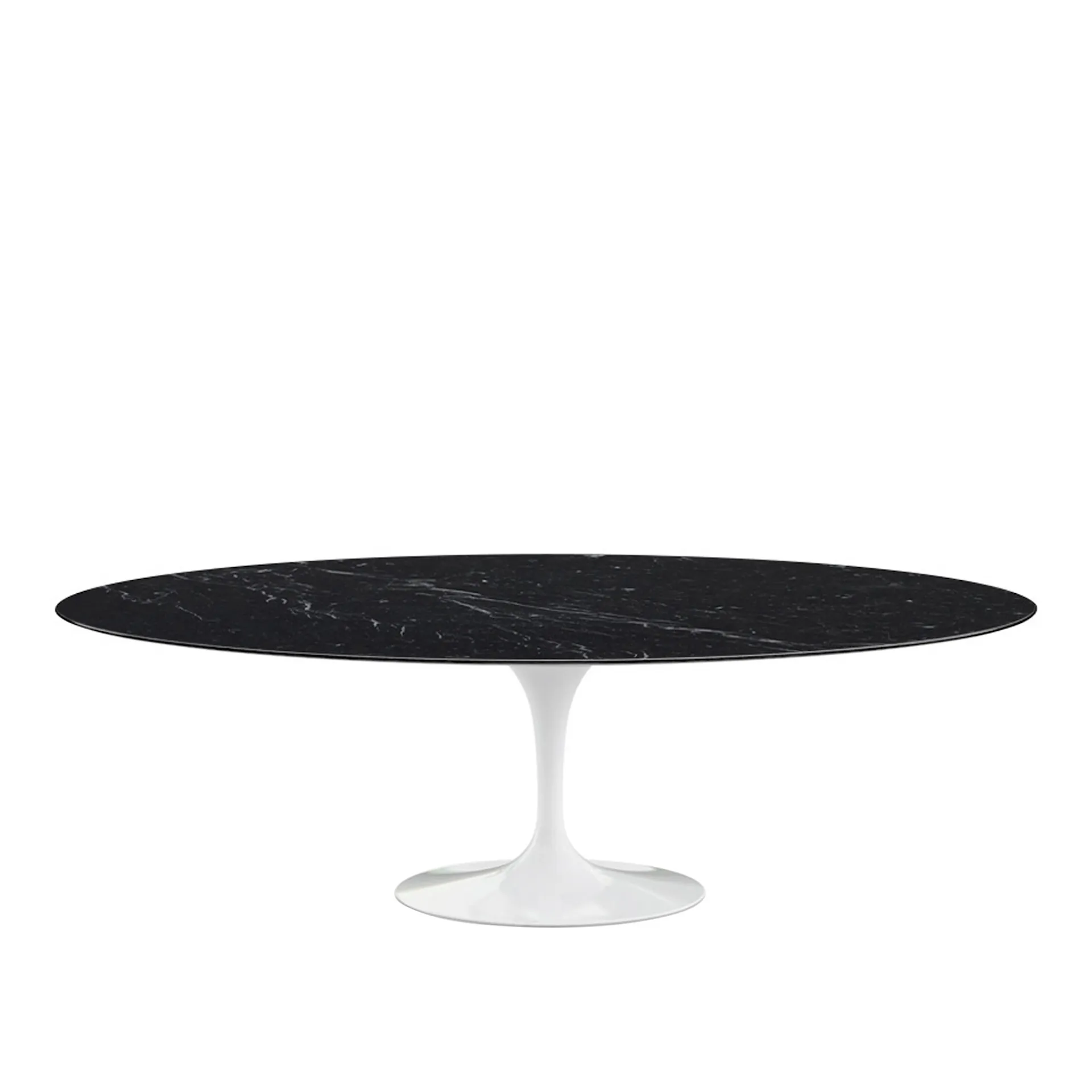 Saarinen Oval spisebord 244 cm White - Knoll - Eero Saarinen - NO GA