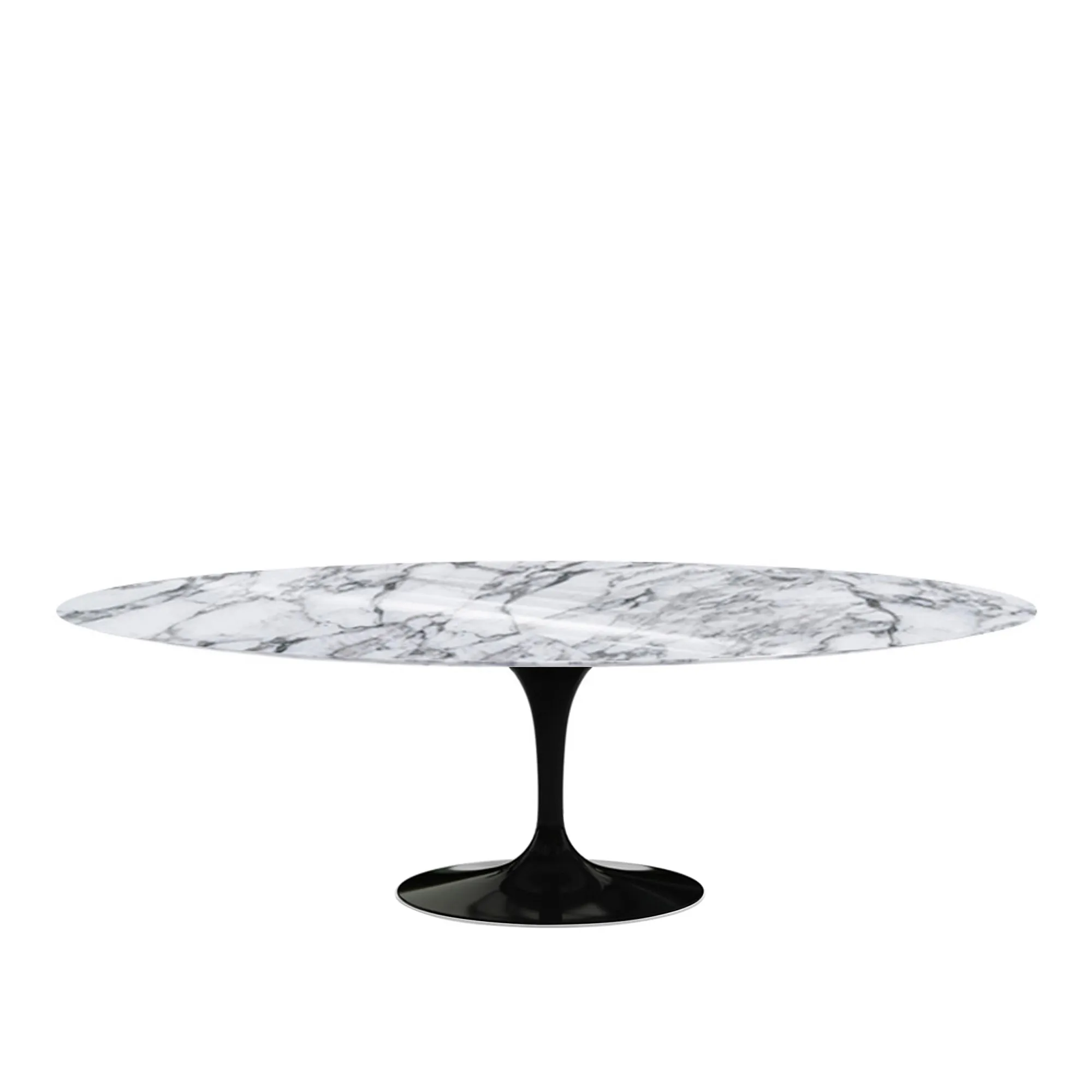 Saarinen Oval spisebord 244 cm Black - 1
