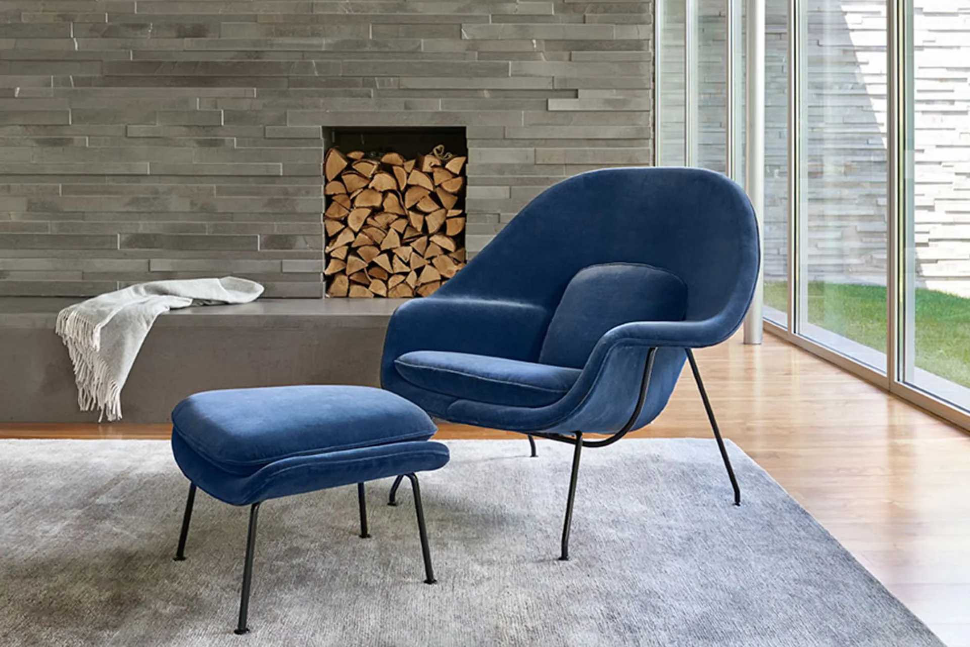 Saarinen Womb Chair - Knoll - Eero Saarinen - NO GA