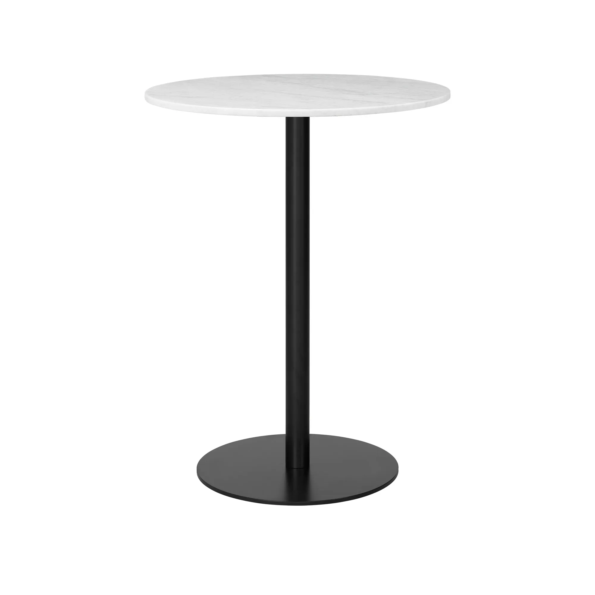 GUBI 1.0 barbord Ø80 cm svart - 1