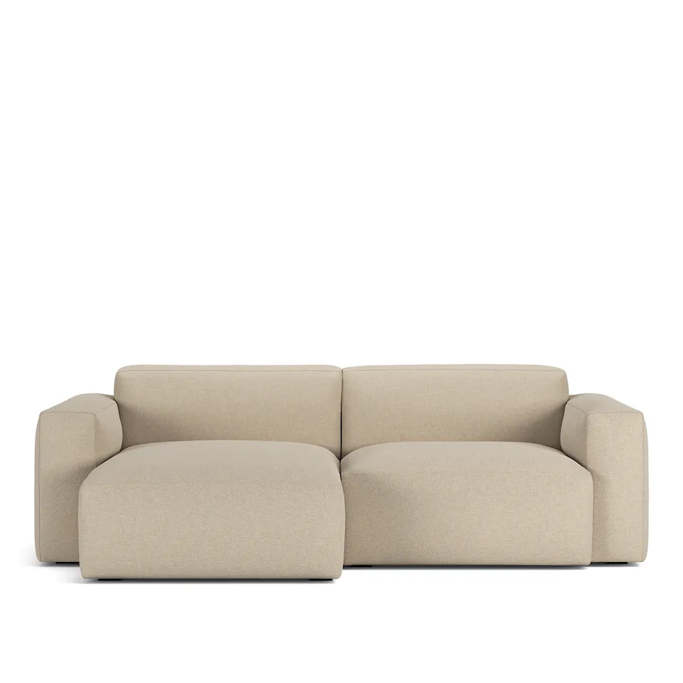 Brick 2-seters sofa sjeselong venstre