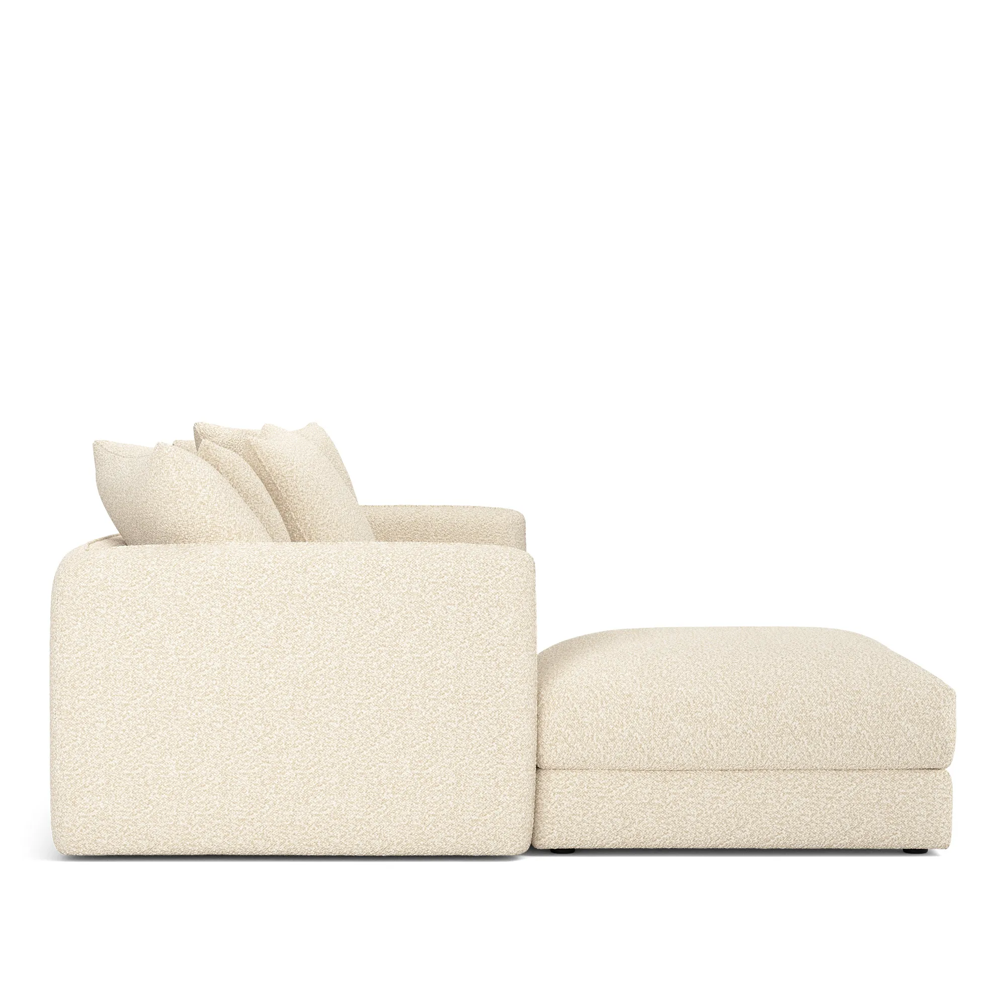 Pavarotti 01 3-seters sofa med fotskammel - 5