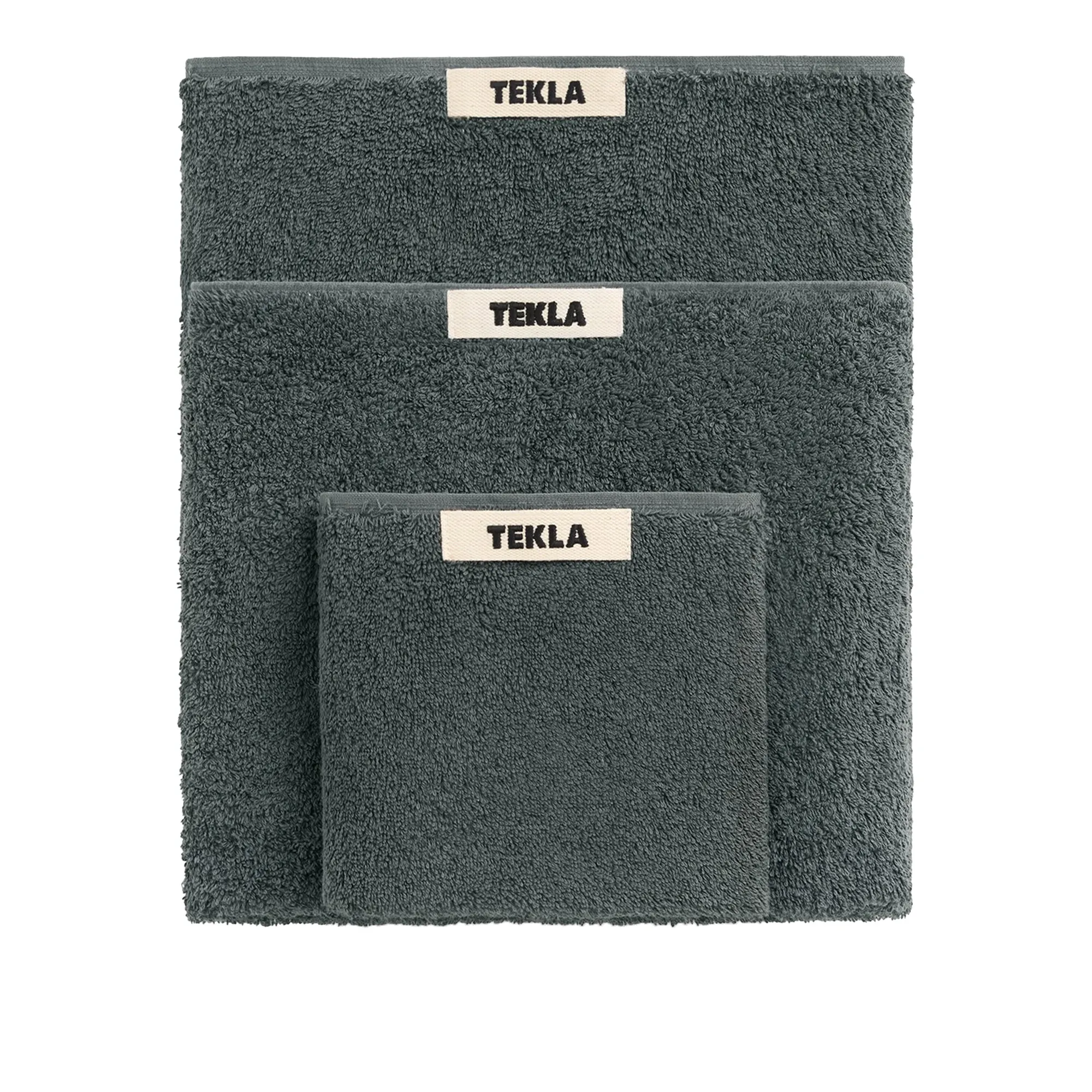 Terry Charcoal Grey håndkle - 1