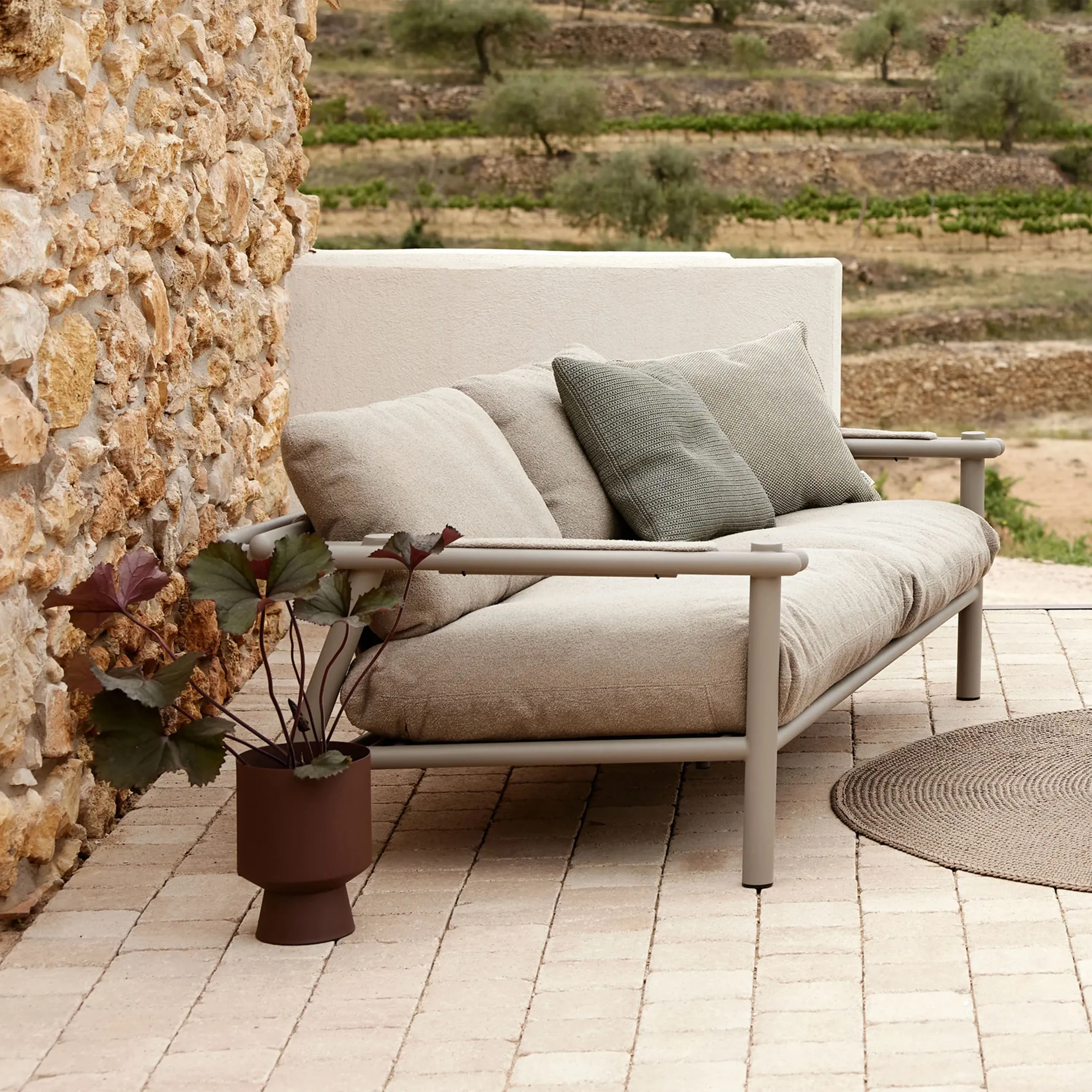 Sticks 2-seters utesofa - 4