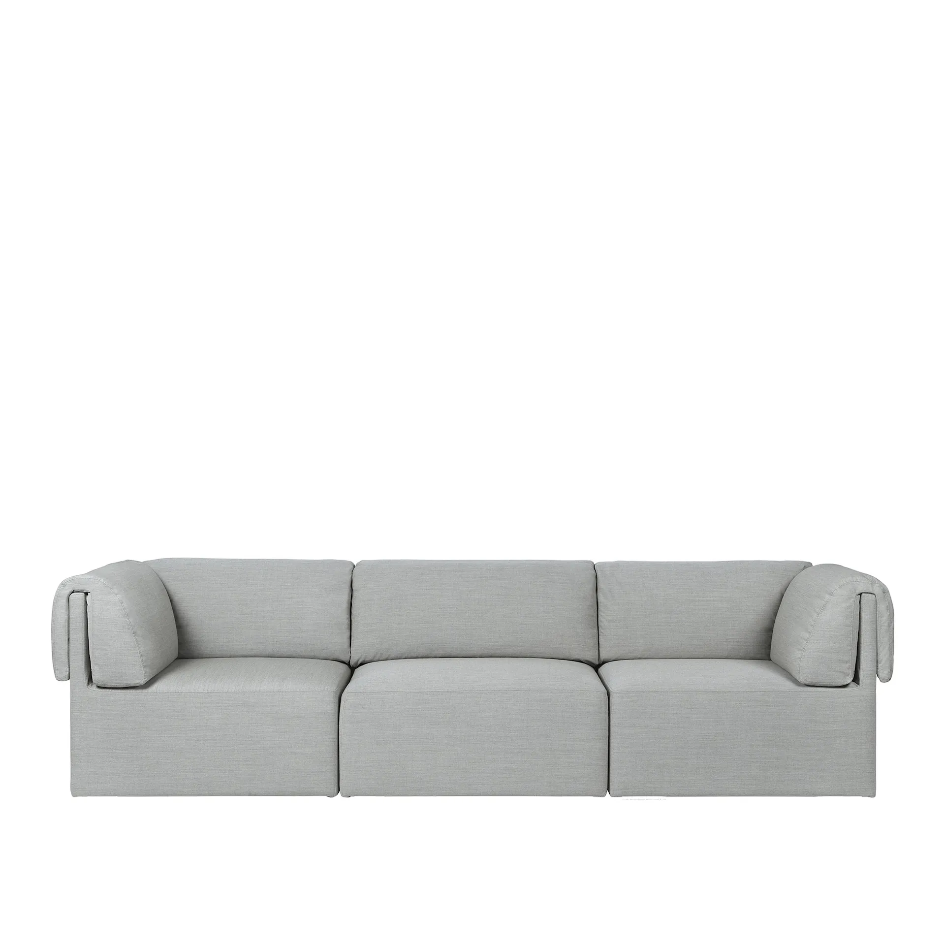 Wonder 3-Seater Sofa With Armrests - Gubi - NO GA