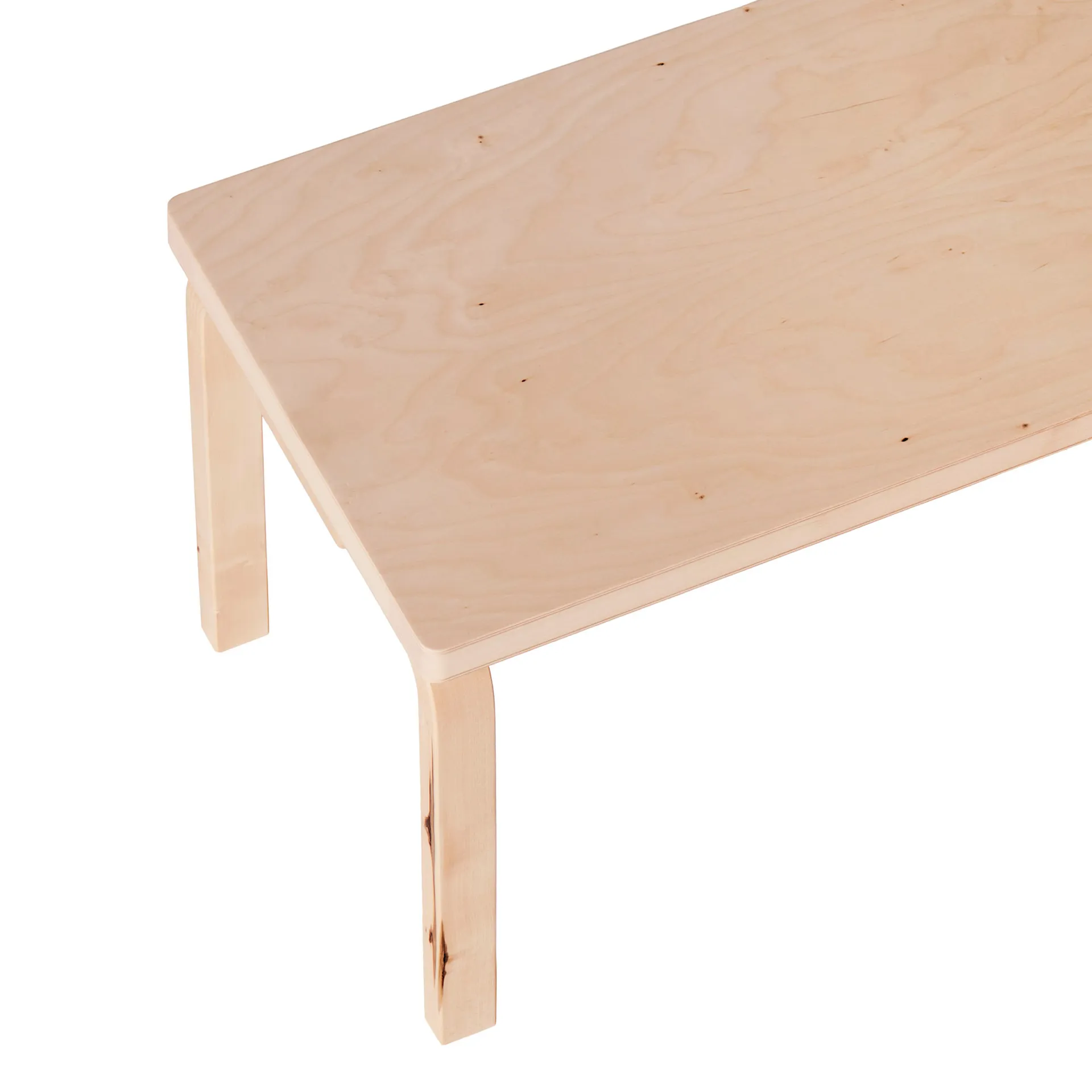 Spesialutgave av Bench 153A Wild Birch, signert Formafantasma - Artek - Alvar Aalto - NO GA