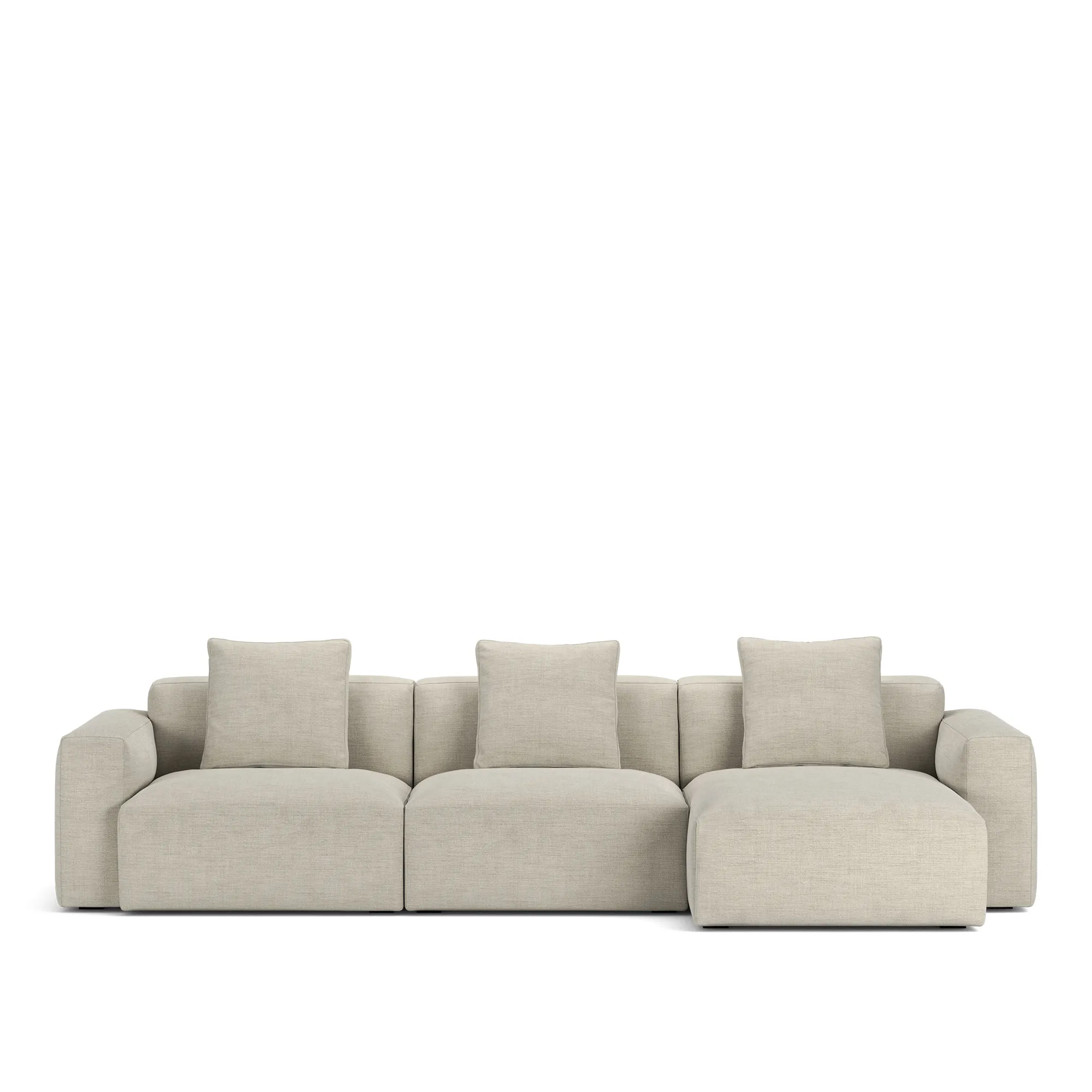 Brick 3-seters sofa sjeselong høyre - 10