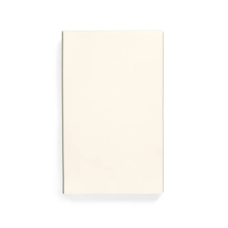 Standard spennlaken Ivory