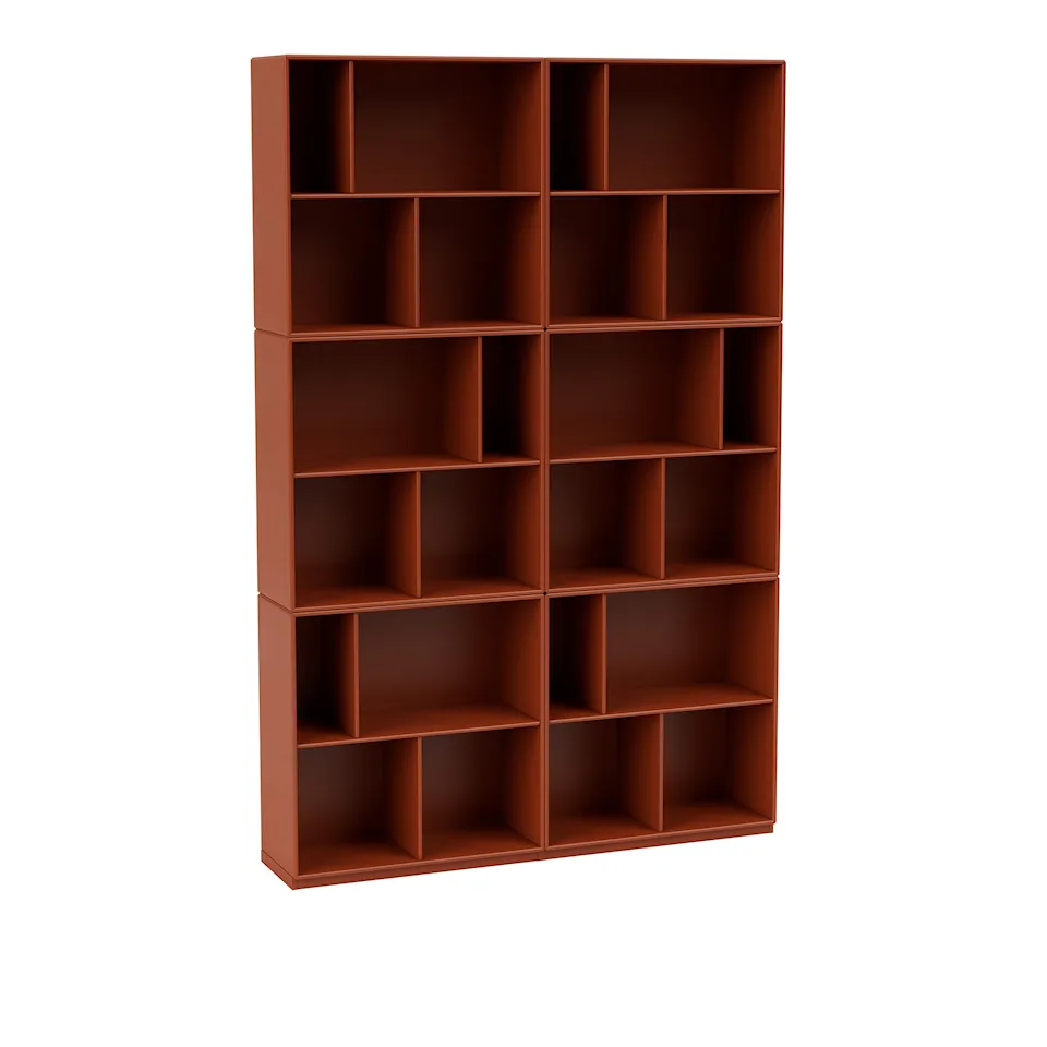 Montana Selection Read Spacious bokhylle sokkel 3 cm