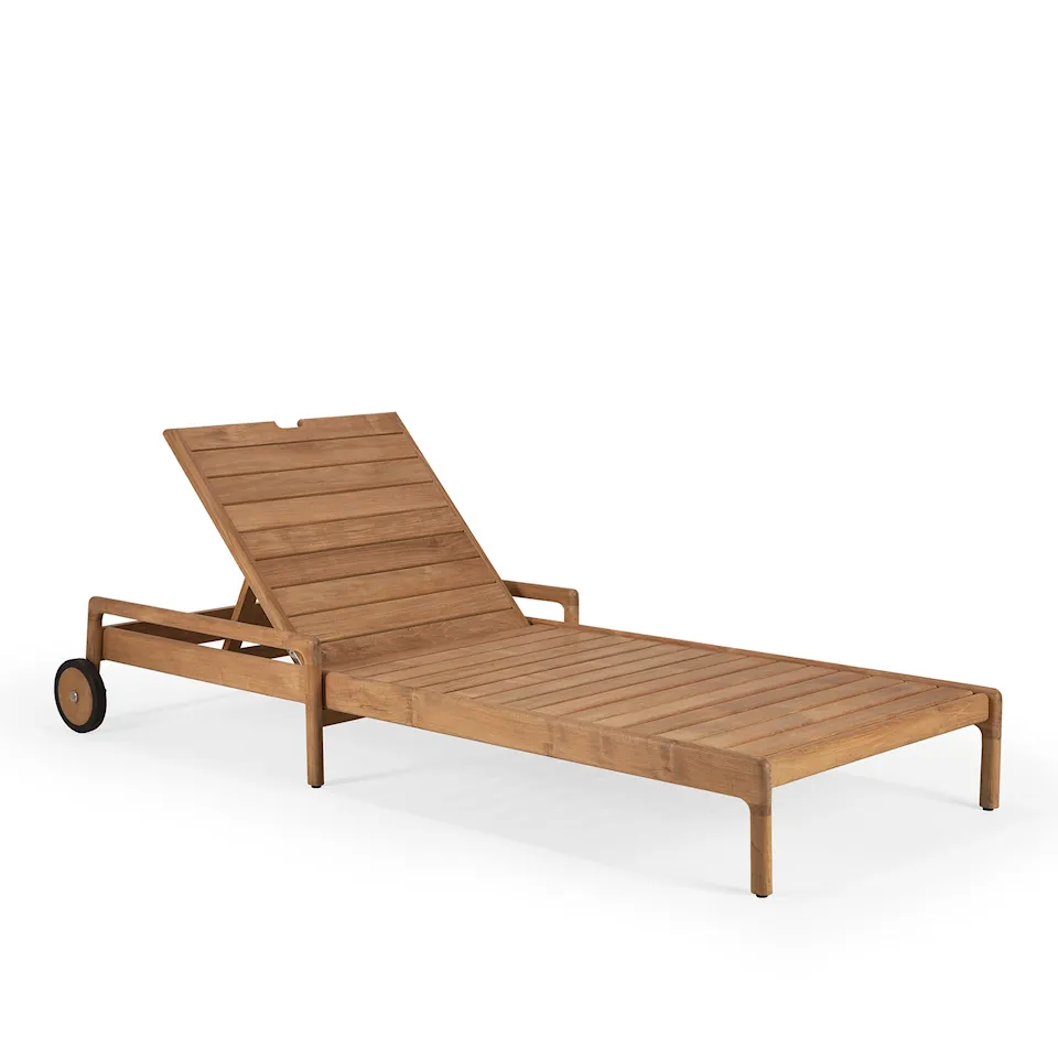 Jack Outdoor Adjustable Lounger Frame - Teak