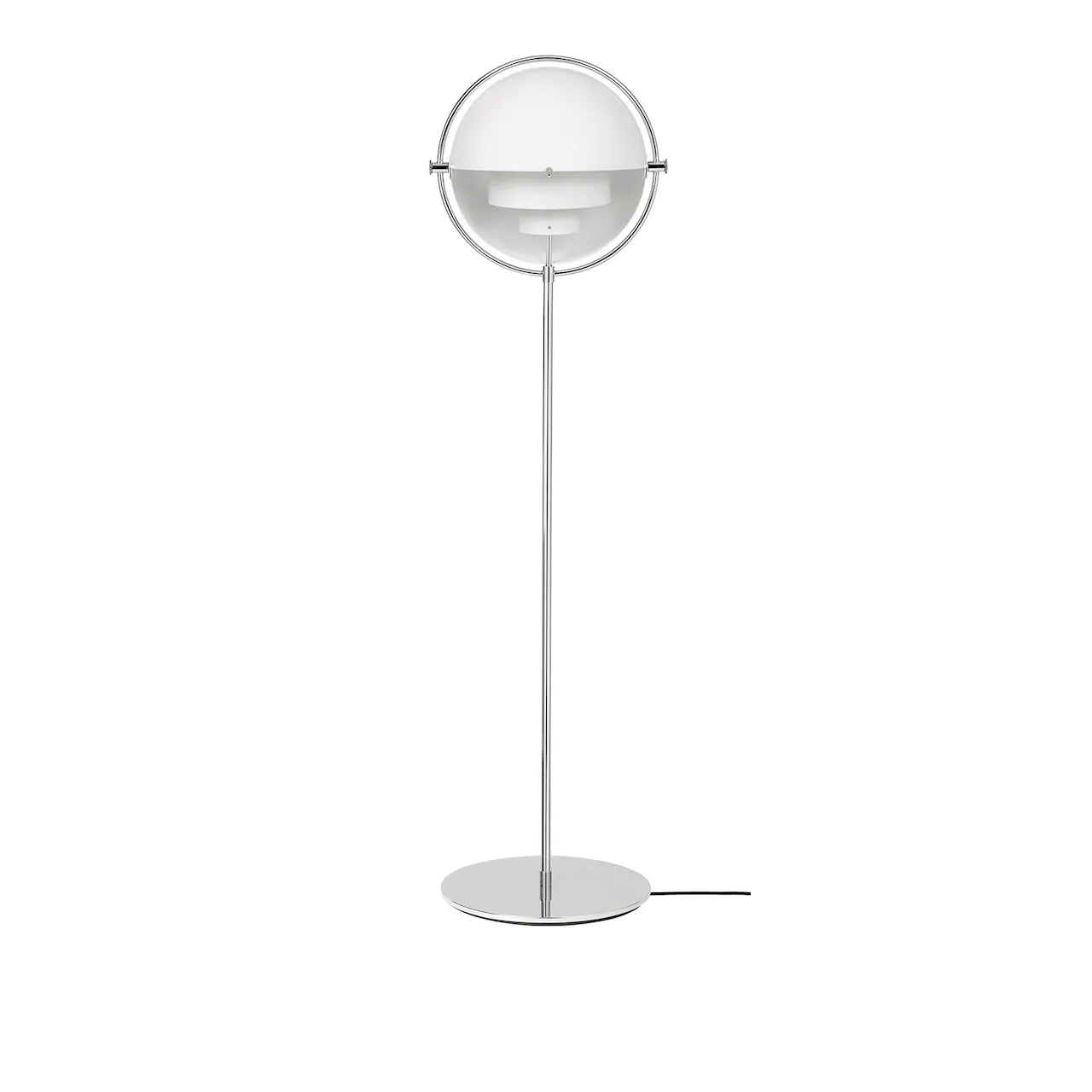 Multi-Lite Floor Lamp, All Brass