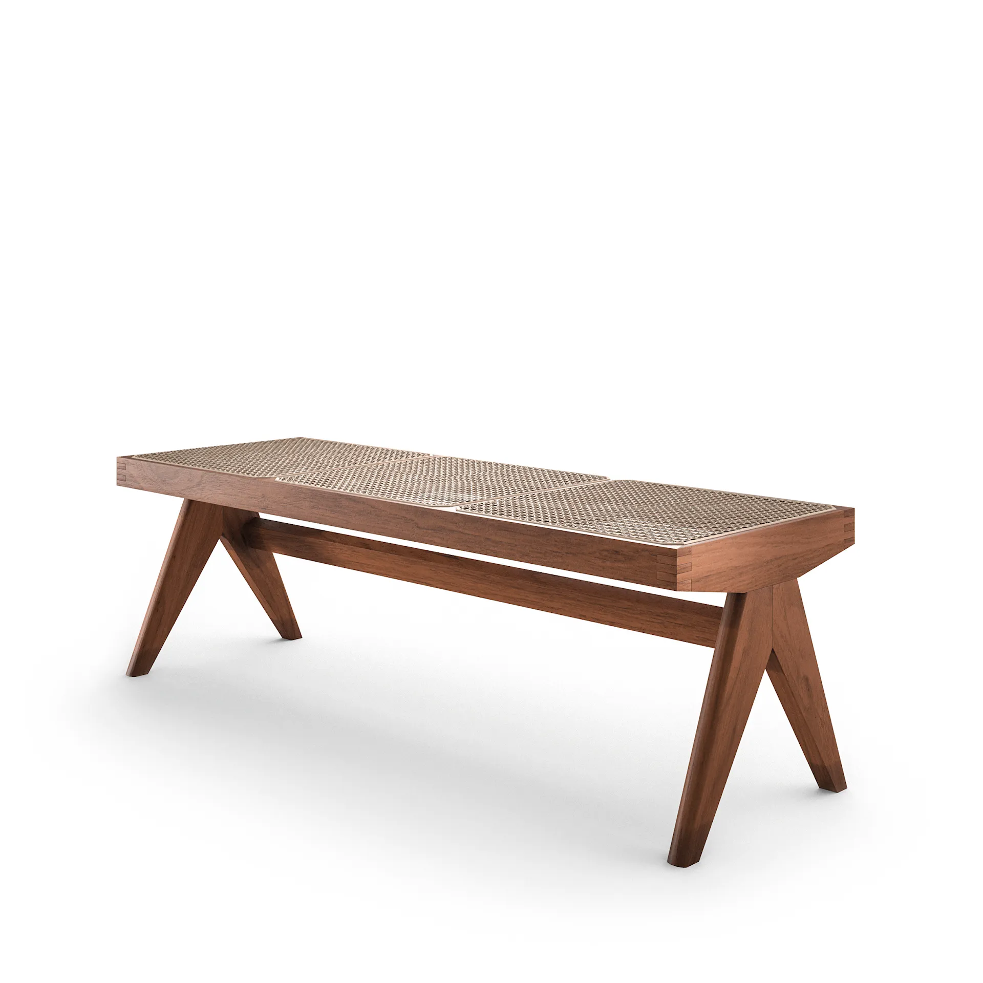 057 01 Civil Bench - Cassina - Pierre Jeanneret - NO GA