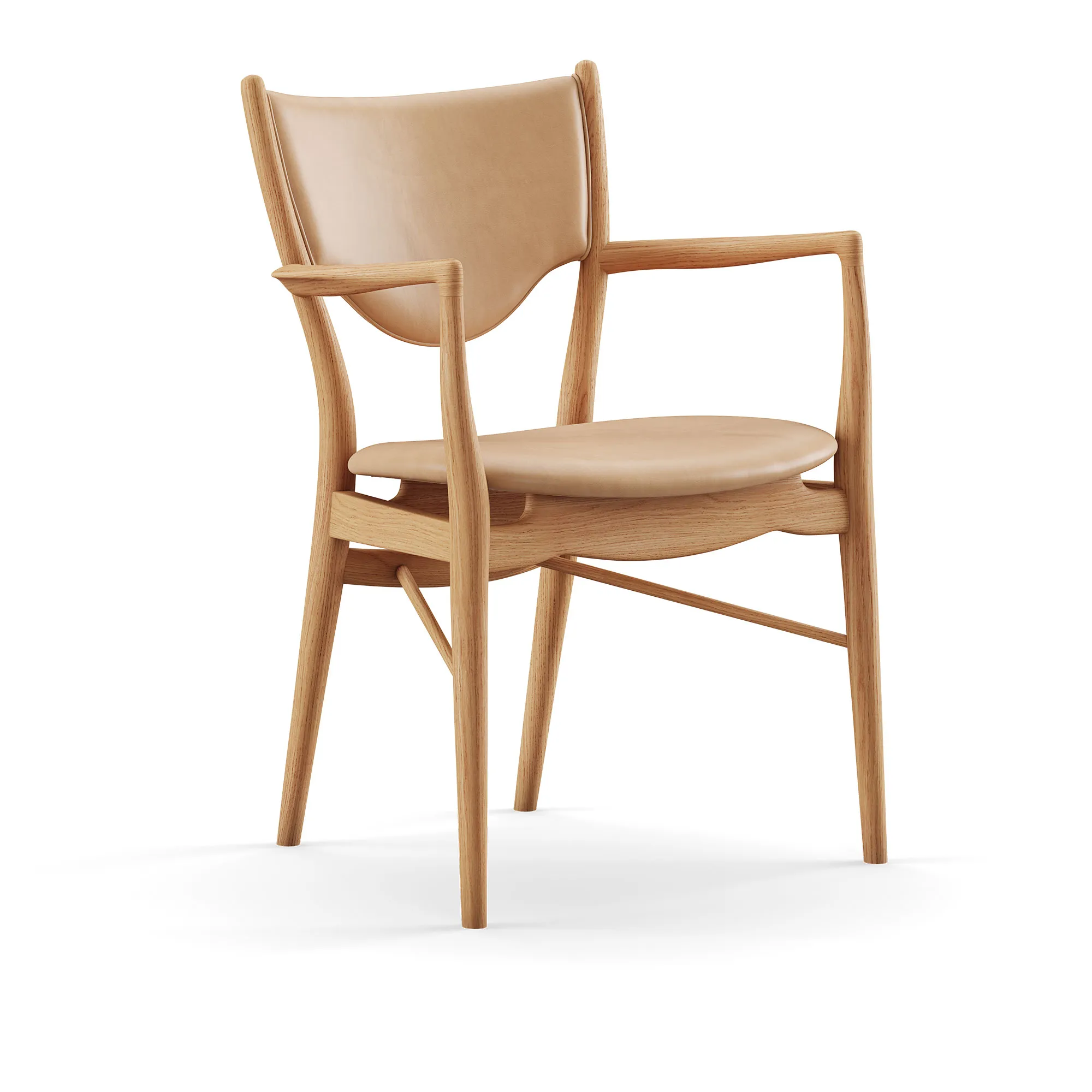 46 lenestol Dark oiled oak - 1