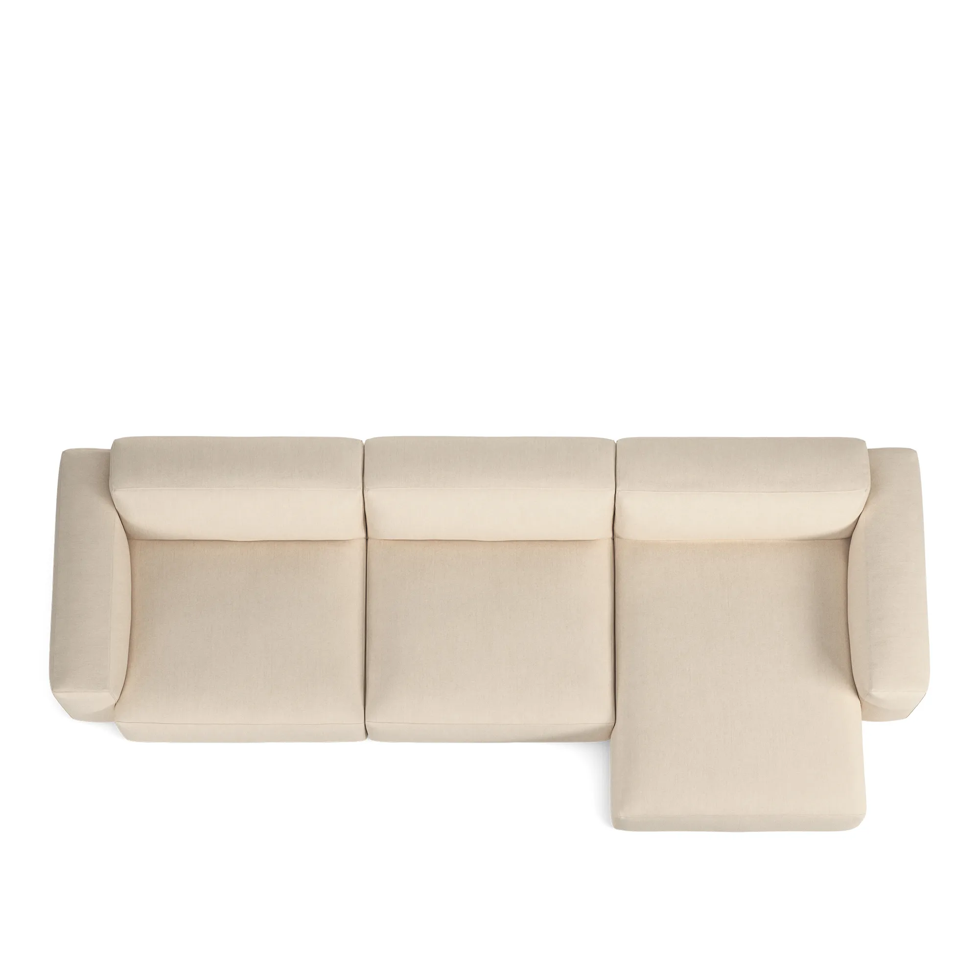 Brick 3-seters sofa sjeselong høyre - 8