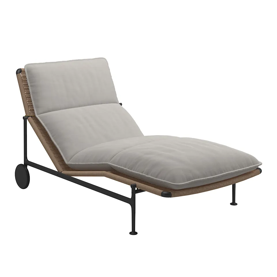 Zenith Lounger - Meteor - Fabric Grade B - Blend Linen