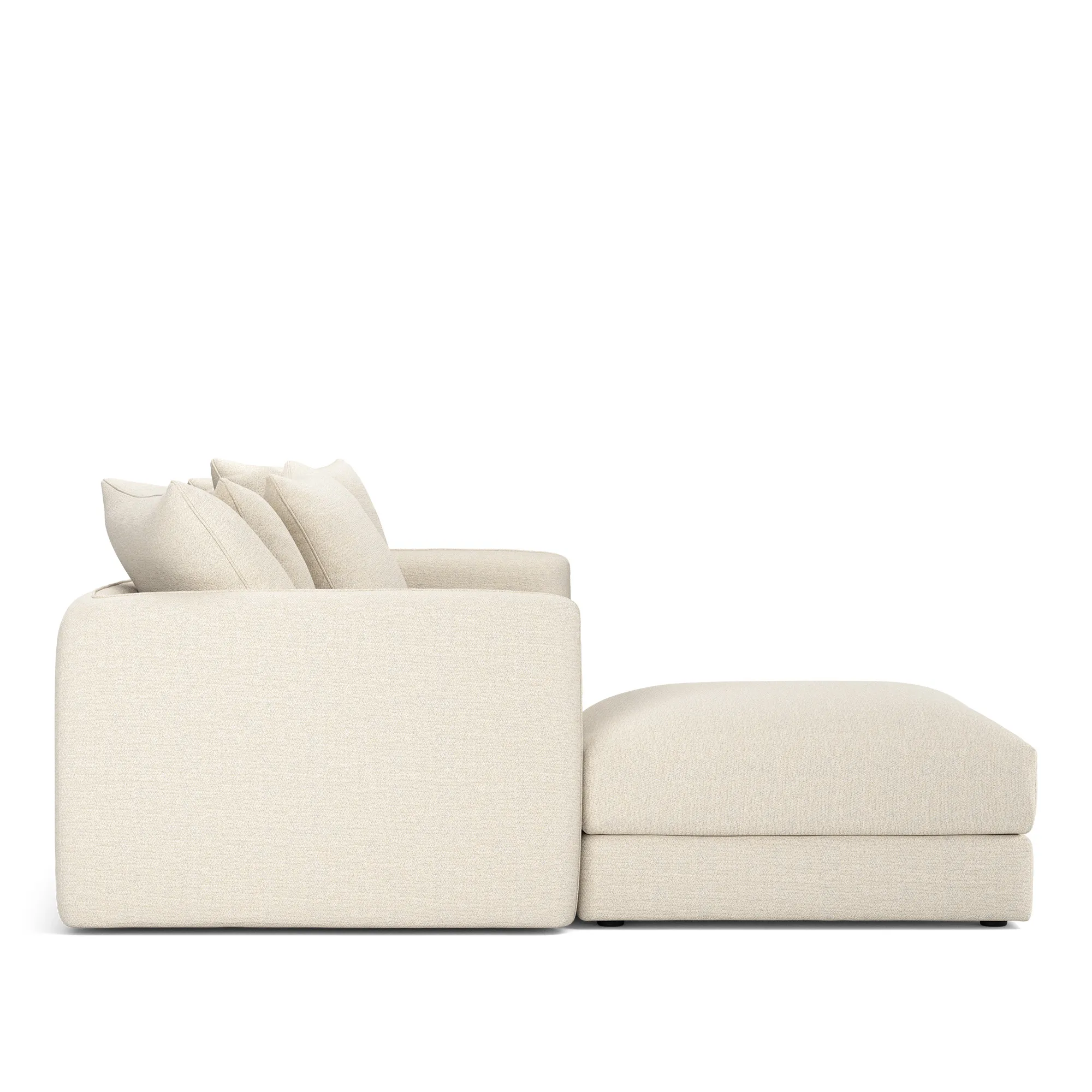 Pavarotti 01 3-seters sofa med fotskammel - 5