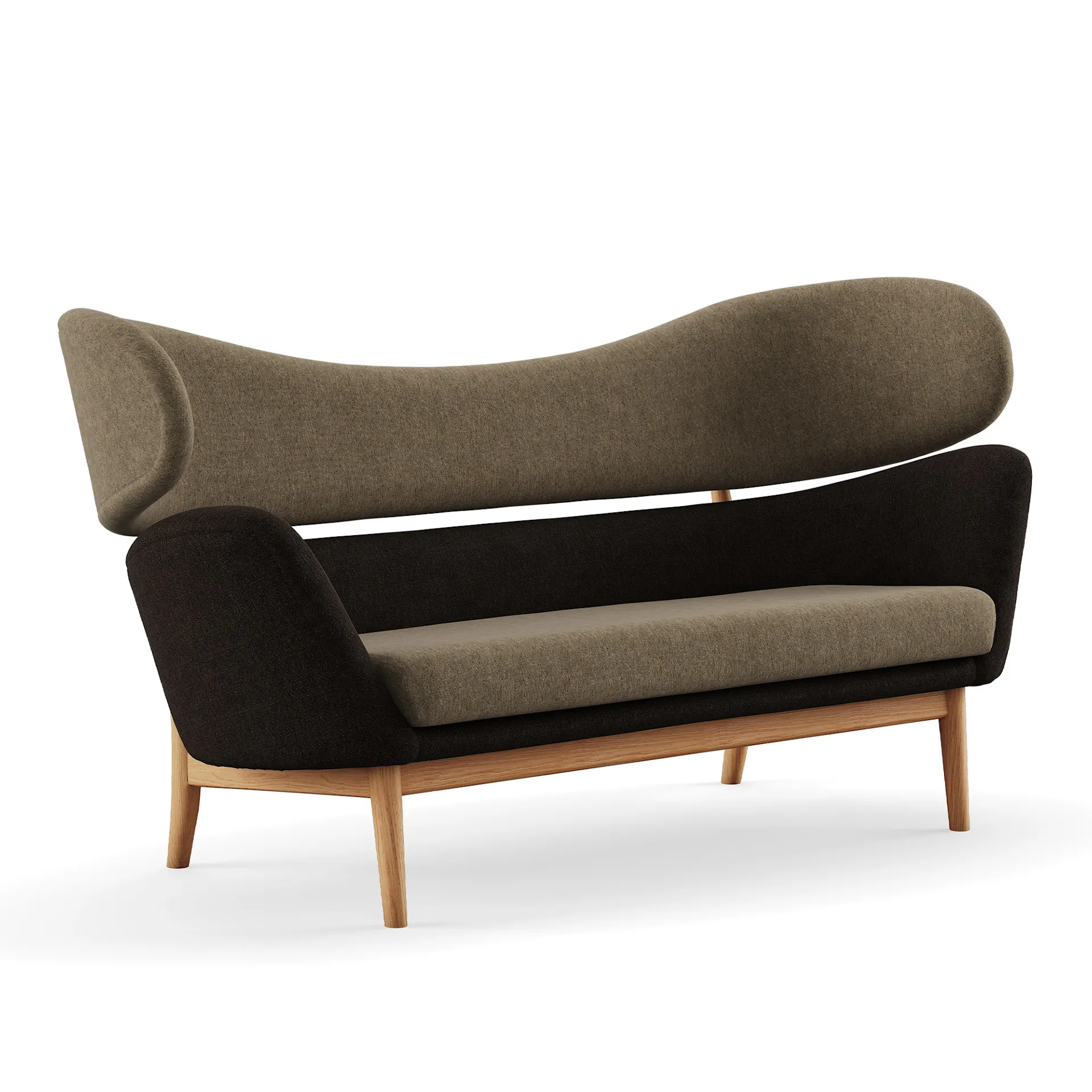 Baker Sofa Dark oiled oak - House of Finn Juhl - Finn Juhl - NO GA