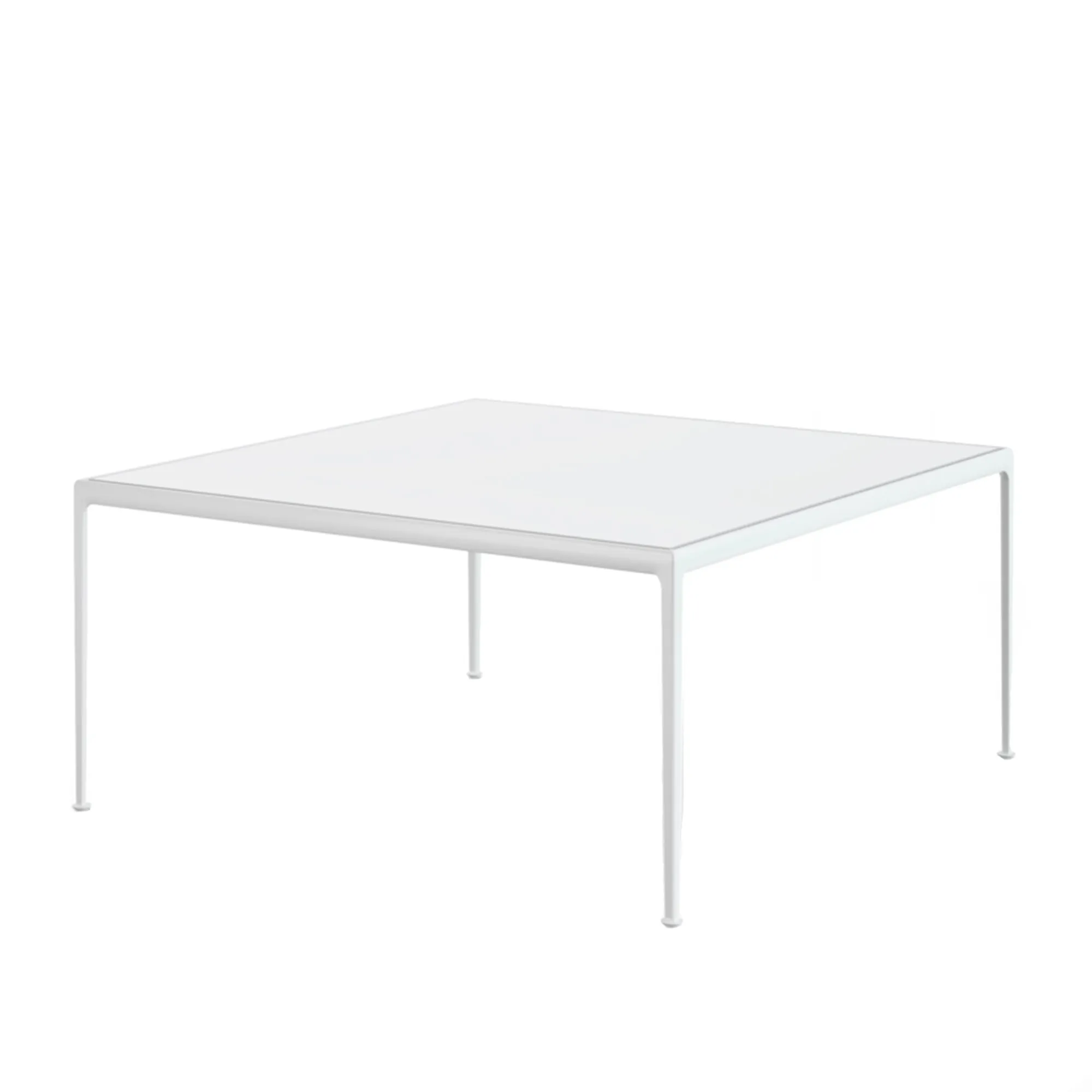 1966 kvadratisk utendørs spisebord 97 cm - 1