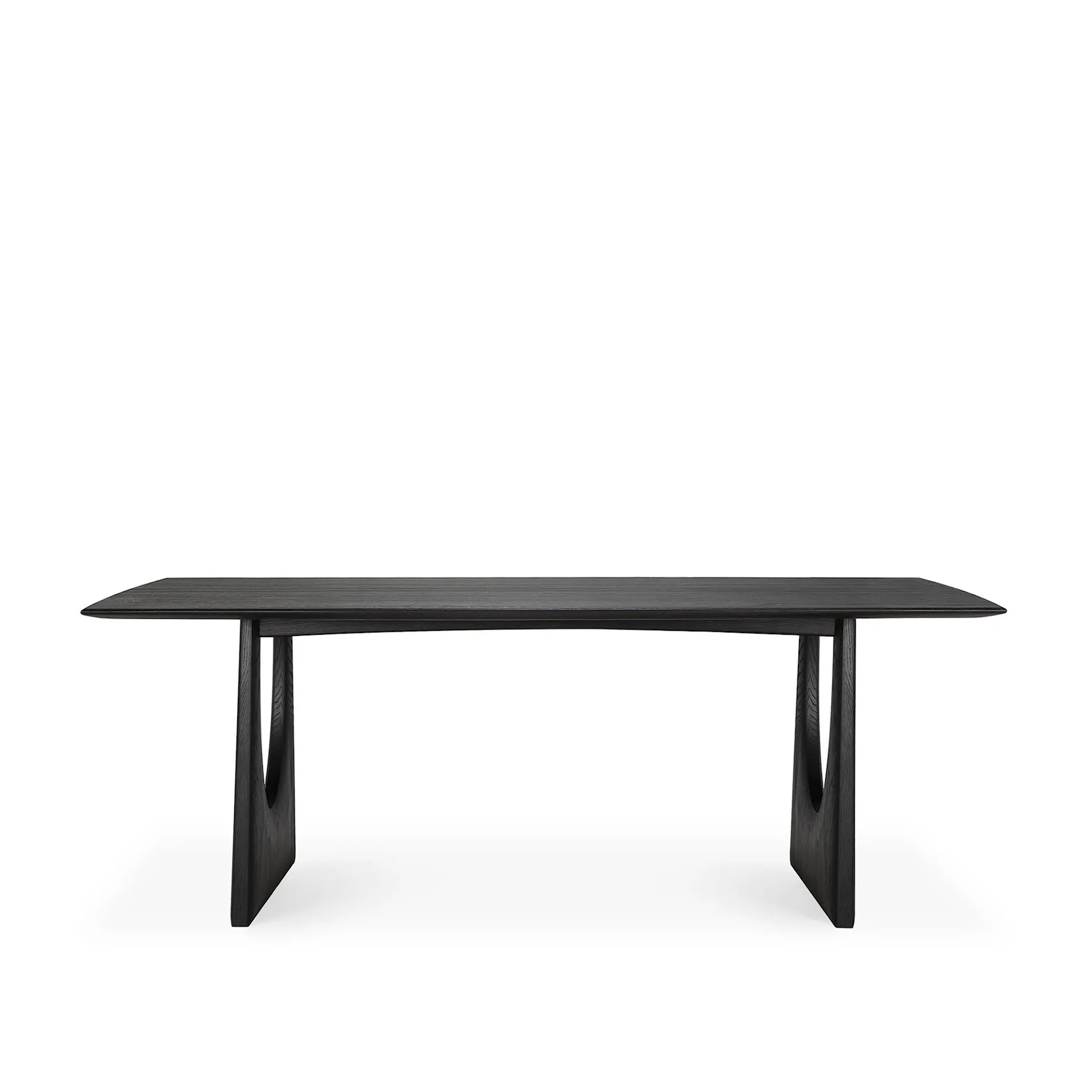 Geometric Dining Table Black Oak - Ethnicraft - NO GA