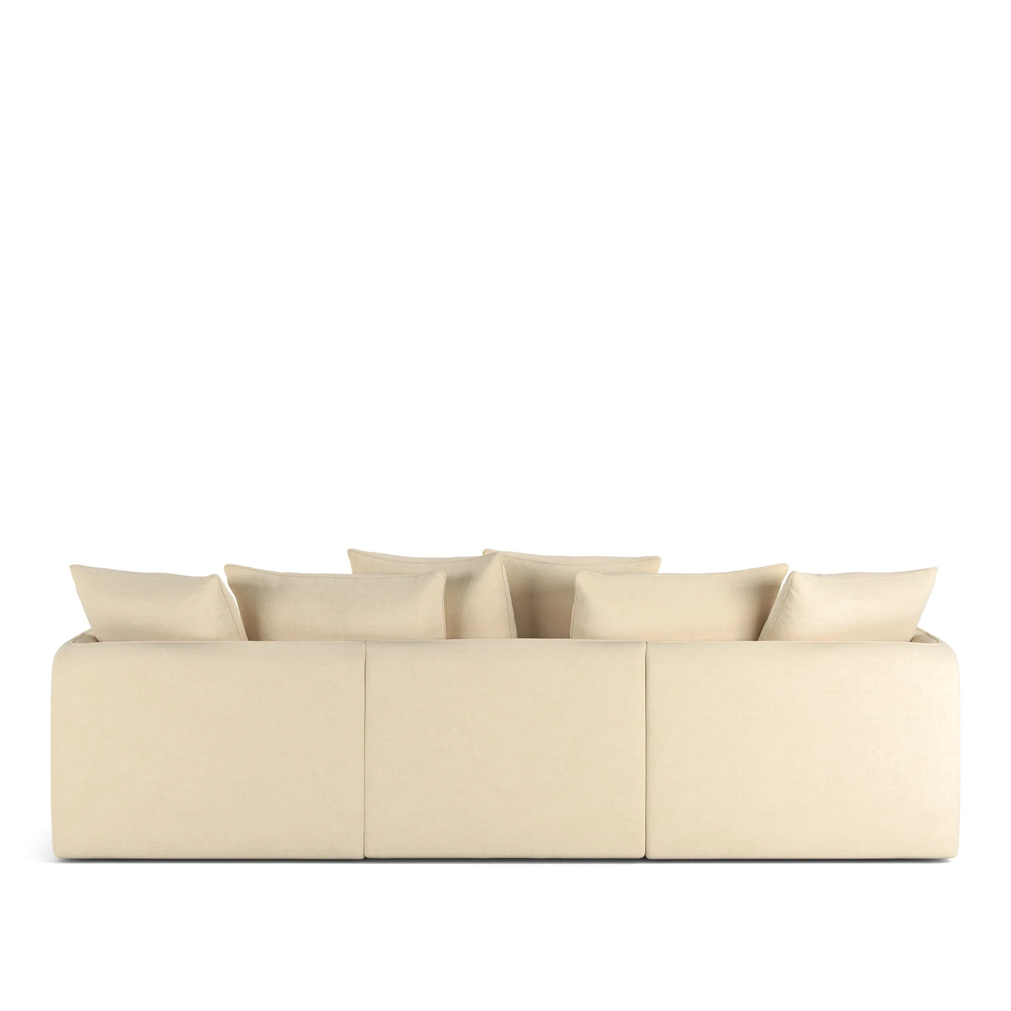 Pavarotti 3-seters sofa med fotskammel - 6