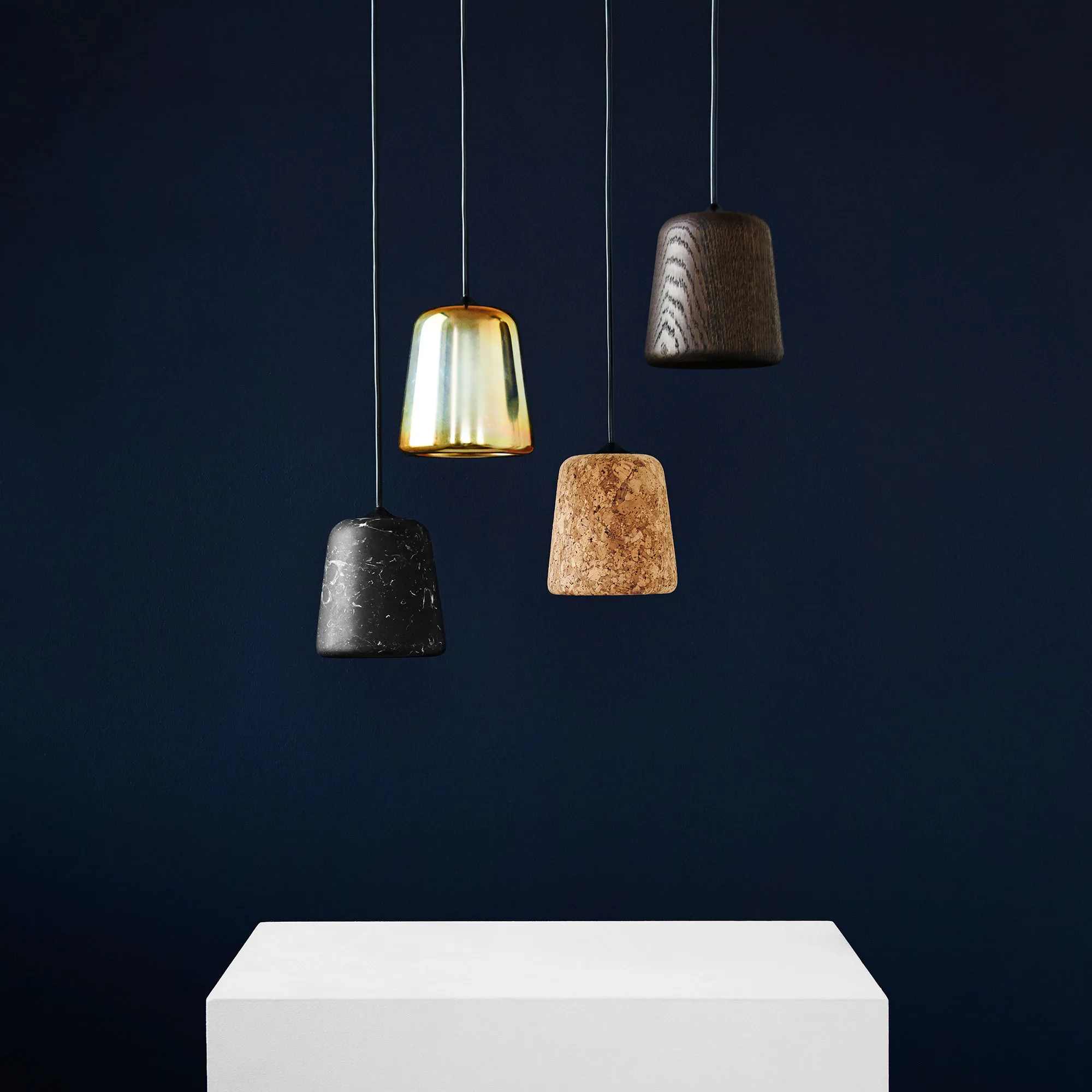 Materiale pendel hvit kabel - 2
