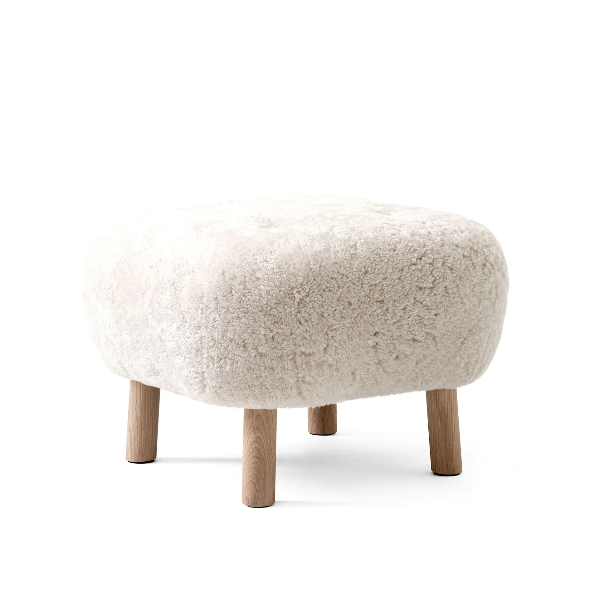 Little Petra Pouf Oak - &Tradition - NO GA