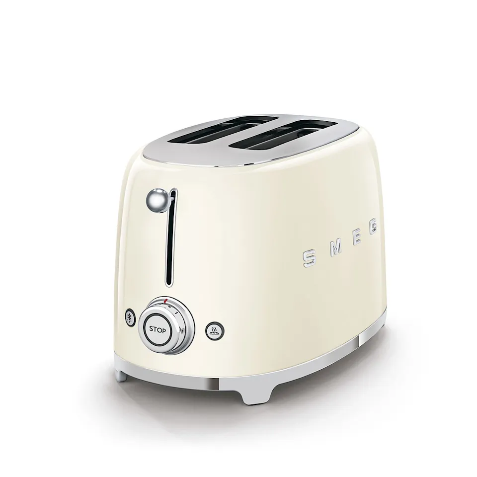 Smeg Toaster 2 Slices Cream