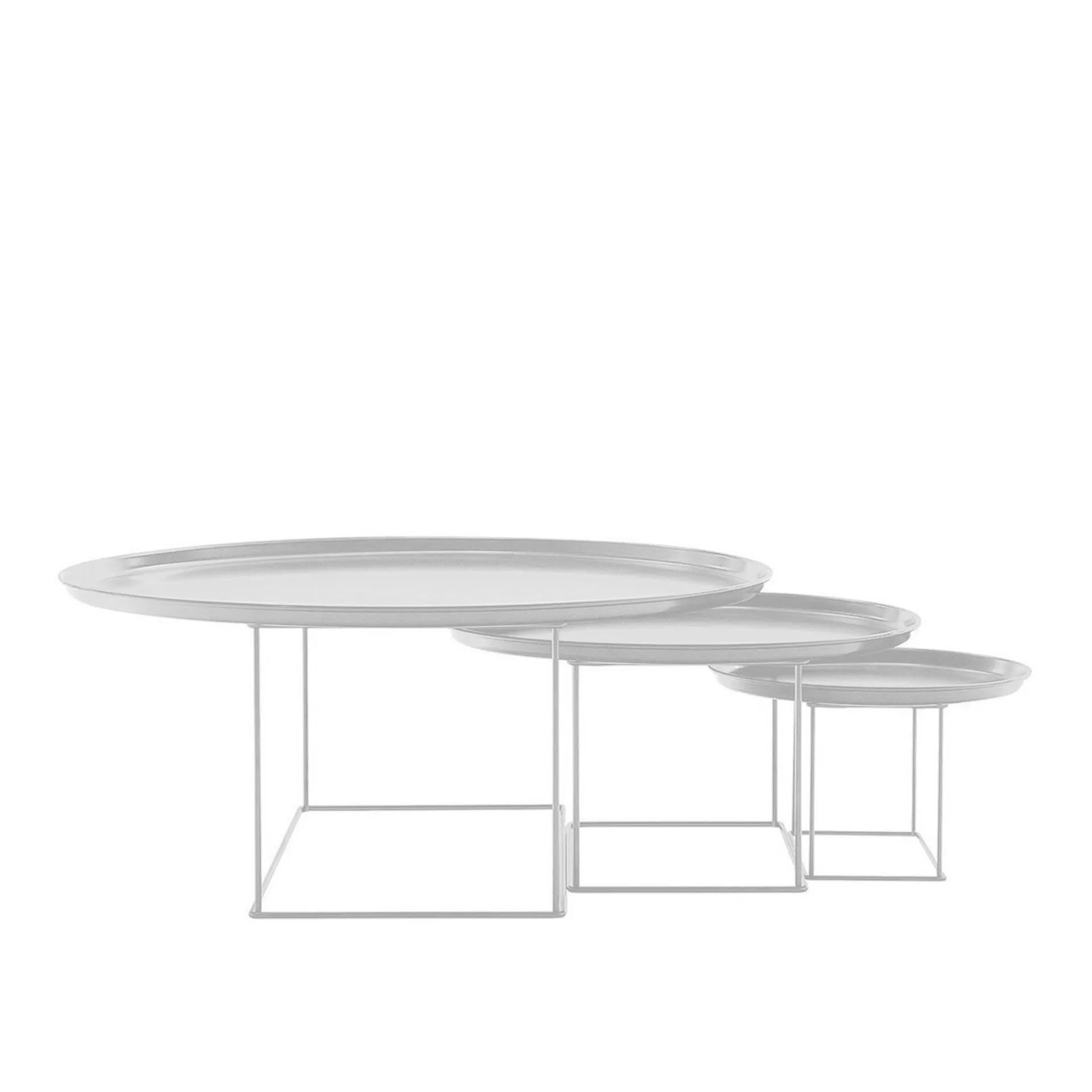 Fat-Fat Tables - White - B&B Italia - Patricia Urquiola - NO GA