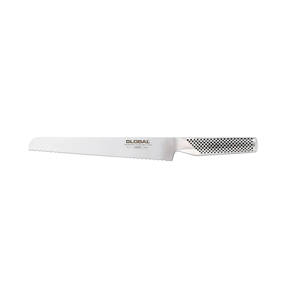 Global G-9 brødkniv takket 22 cm