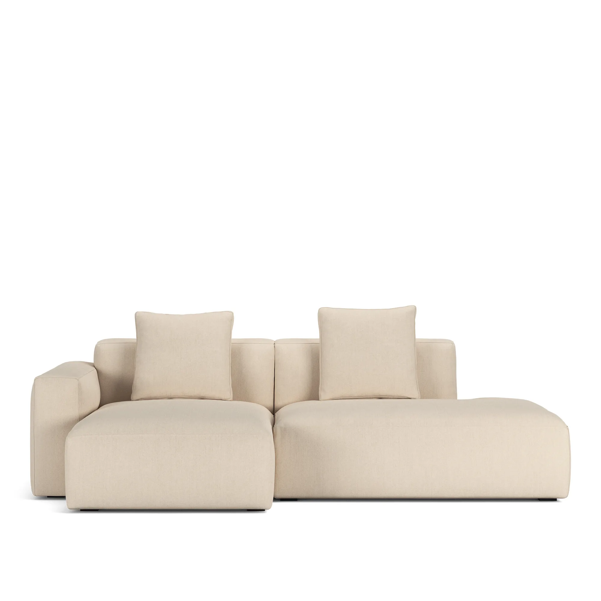 Brick 2-seters sofa sjeselong åpen ende høyre - 10
