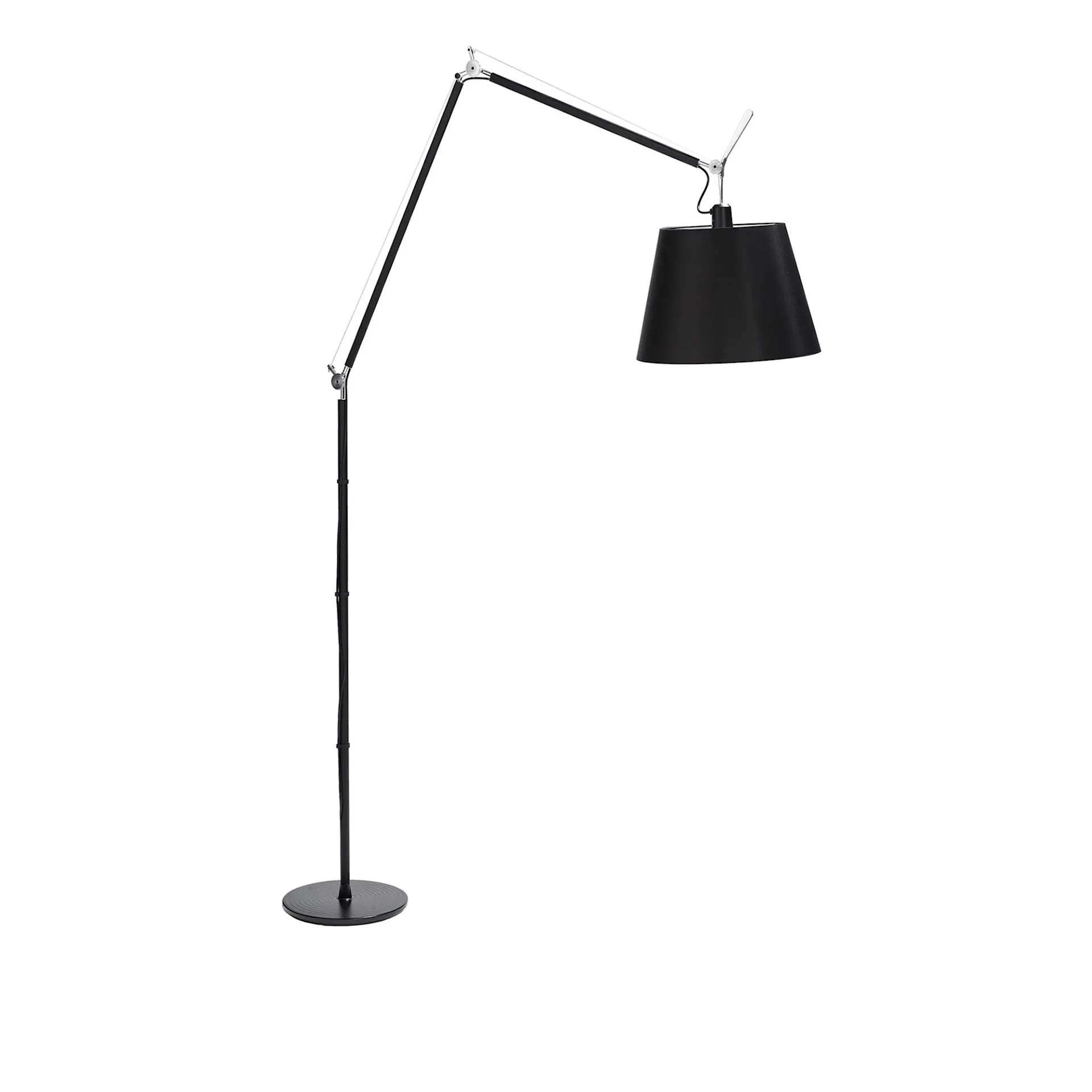 Tolomeo Mega gulvlampe - svart - Artemide - NO GA