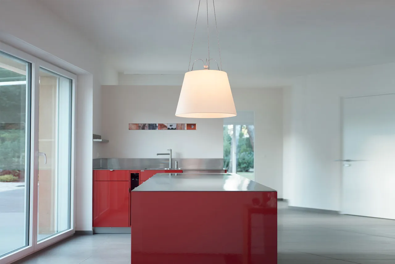 Tolomeo Mega Pendellampe - Aluminium