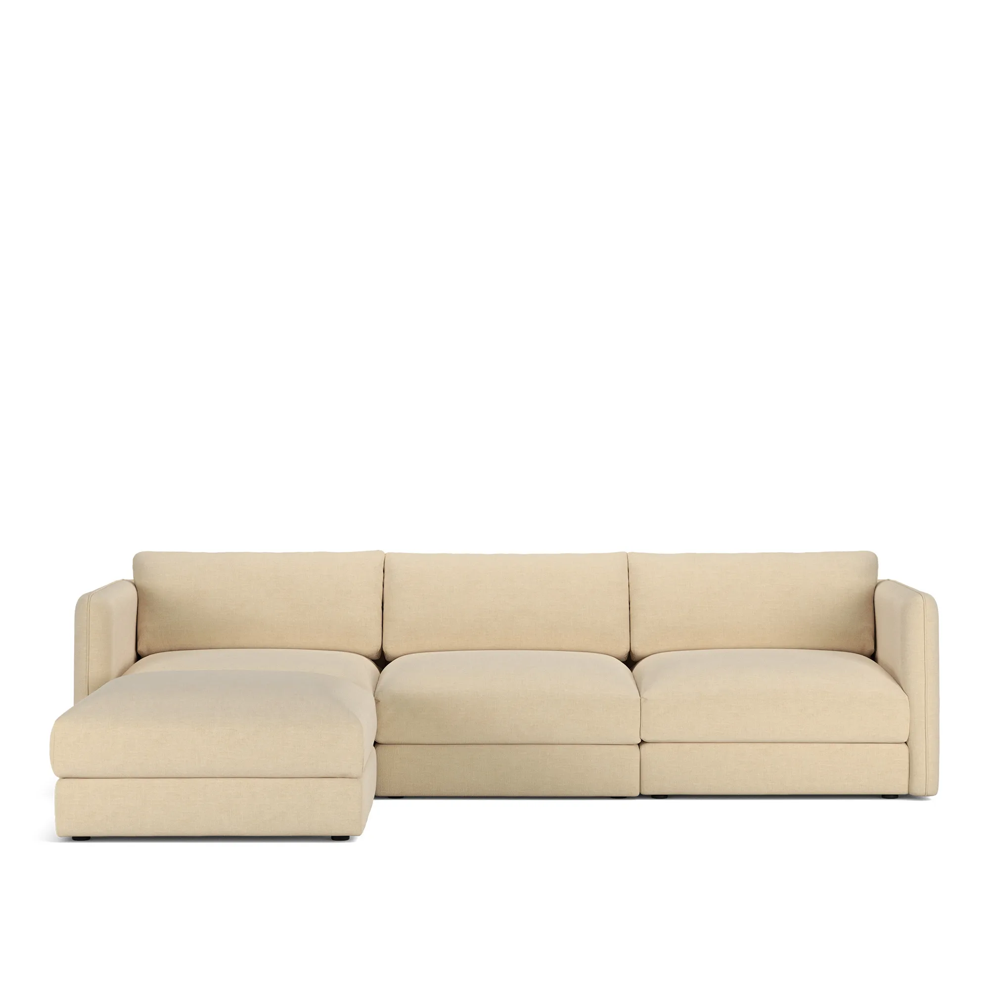 Pavarotti 03 3-seters sofa med fotskammel - 1