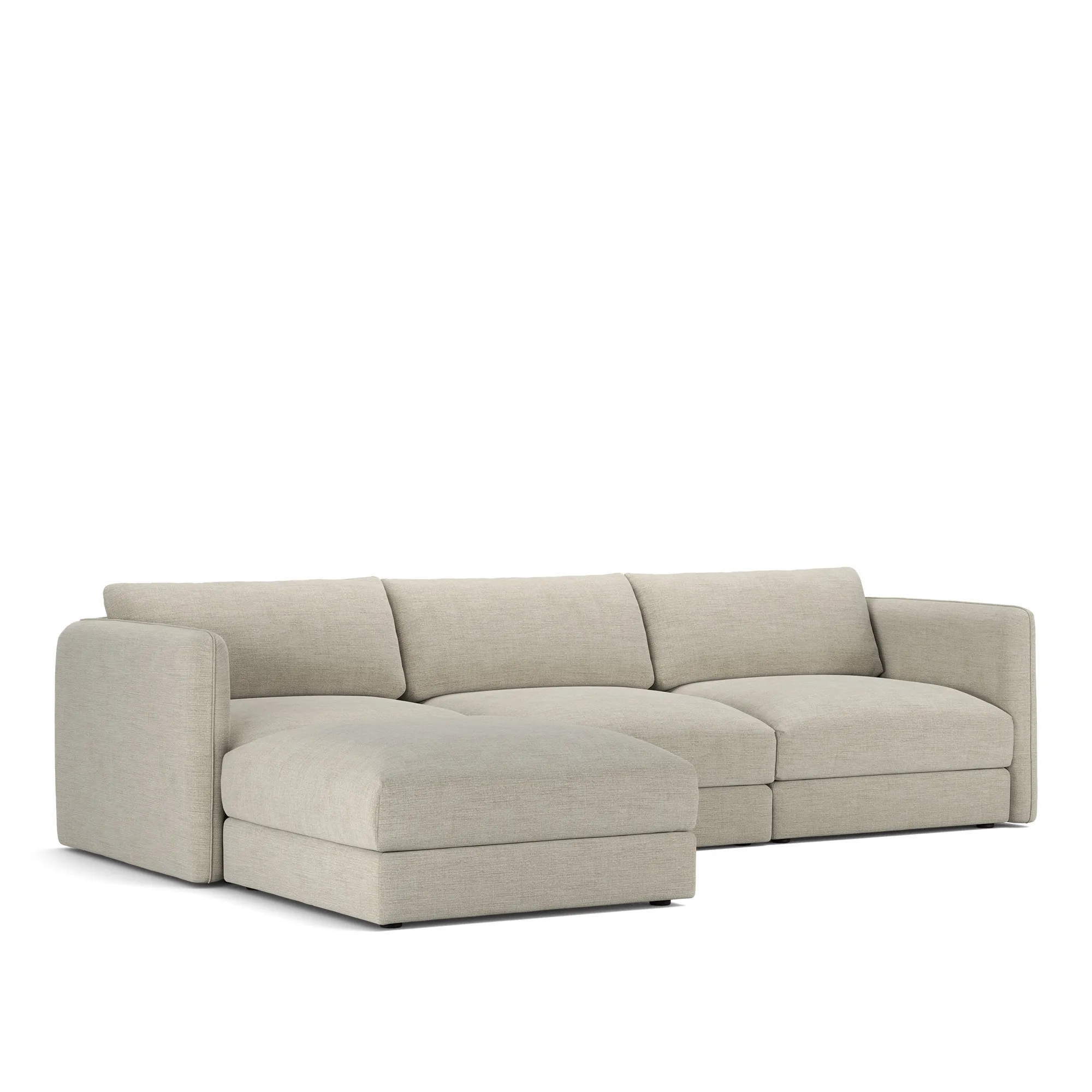 Pavarotti 03 3-seters sofa med fotskammel - 4