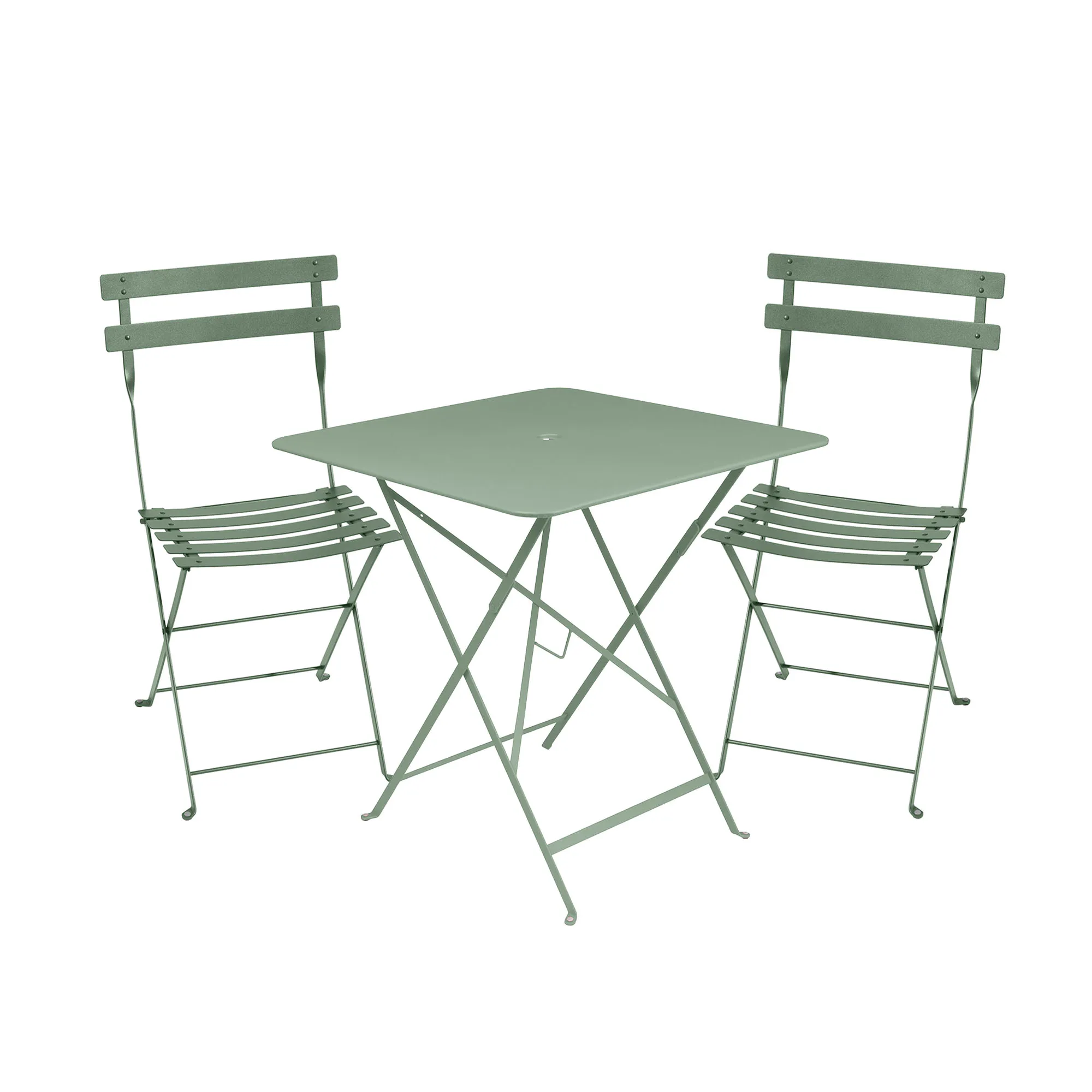 Bistro spisebord 71 cm og 2 stoler - 1