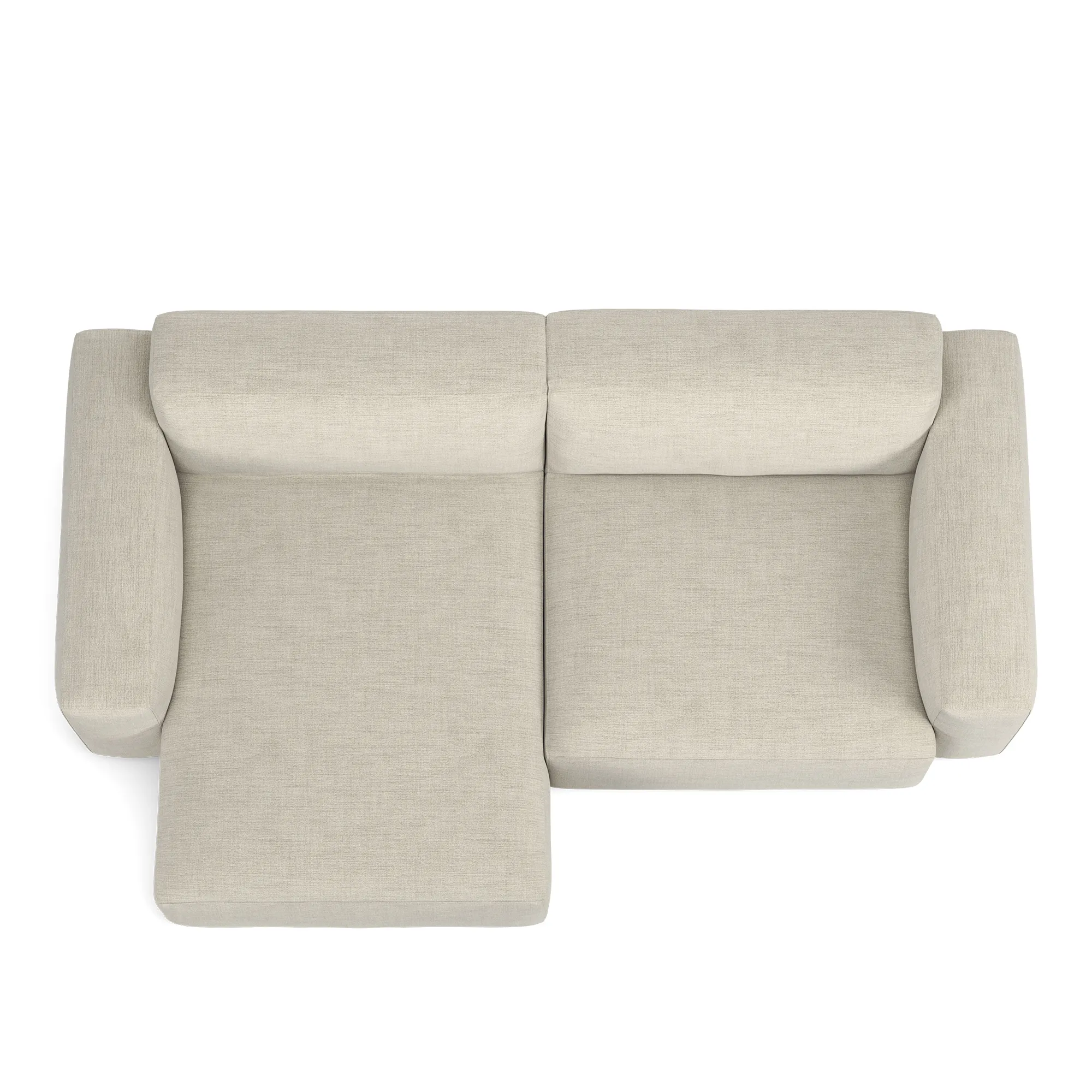 Brick 2-seters sofa sjeselong venstre - 8
