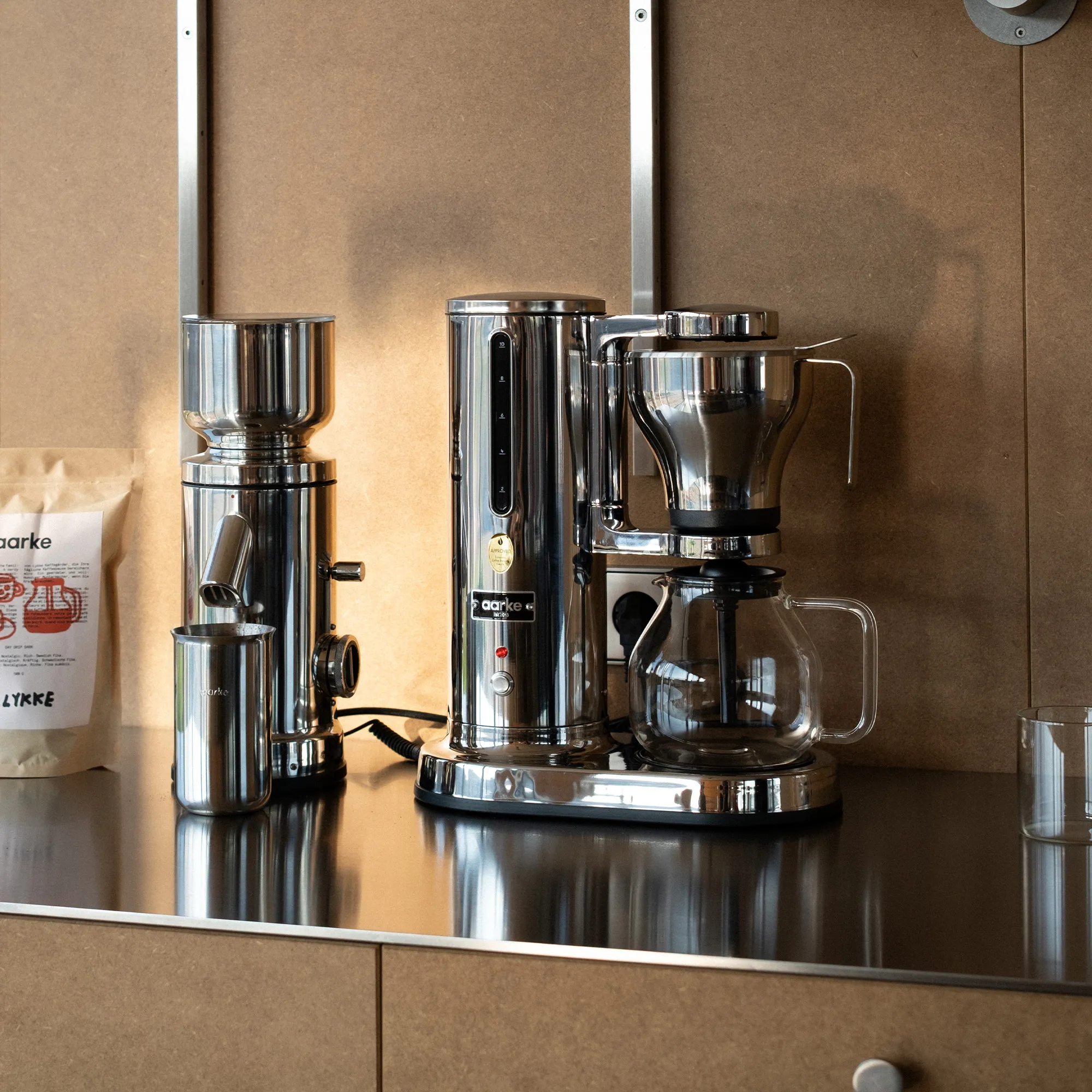 Coffee Maker Stainless Steel kaffetrakter - 7