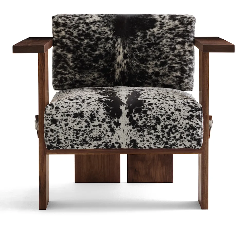Gaucho Walnut/Salt & Pepper lenestol