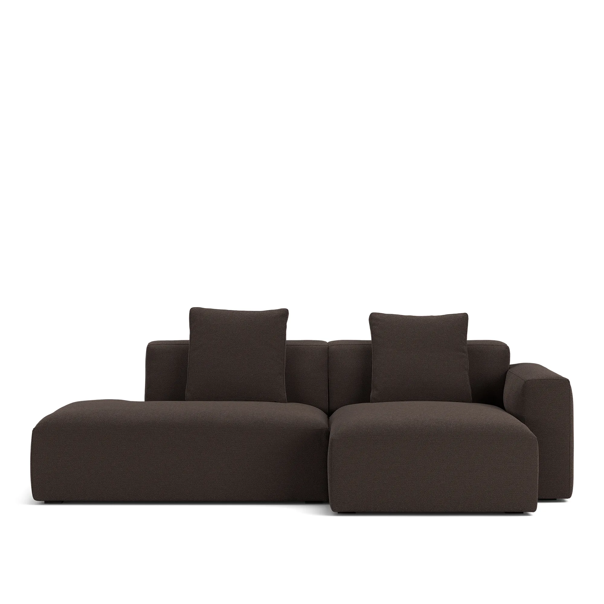 Brick 2-seters sofa sjeselong åpen ende venstre - 10