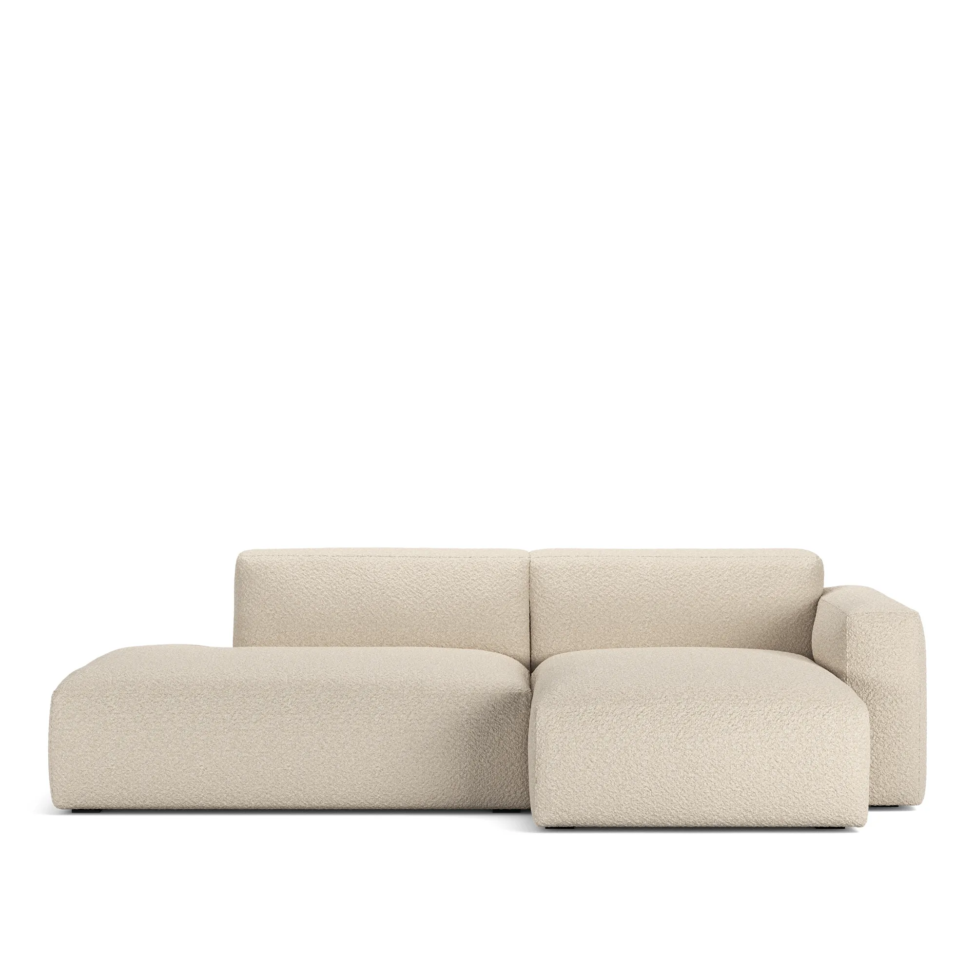 Brick 2-seters sofa sjeselong åpen ende venstre - 1