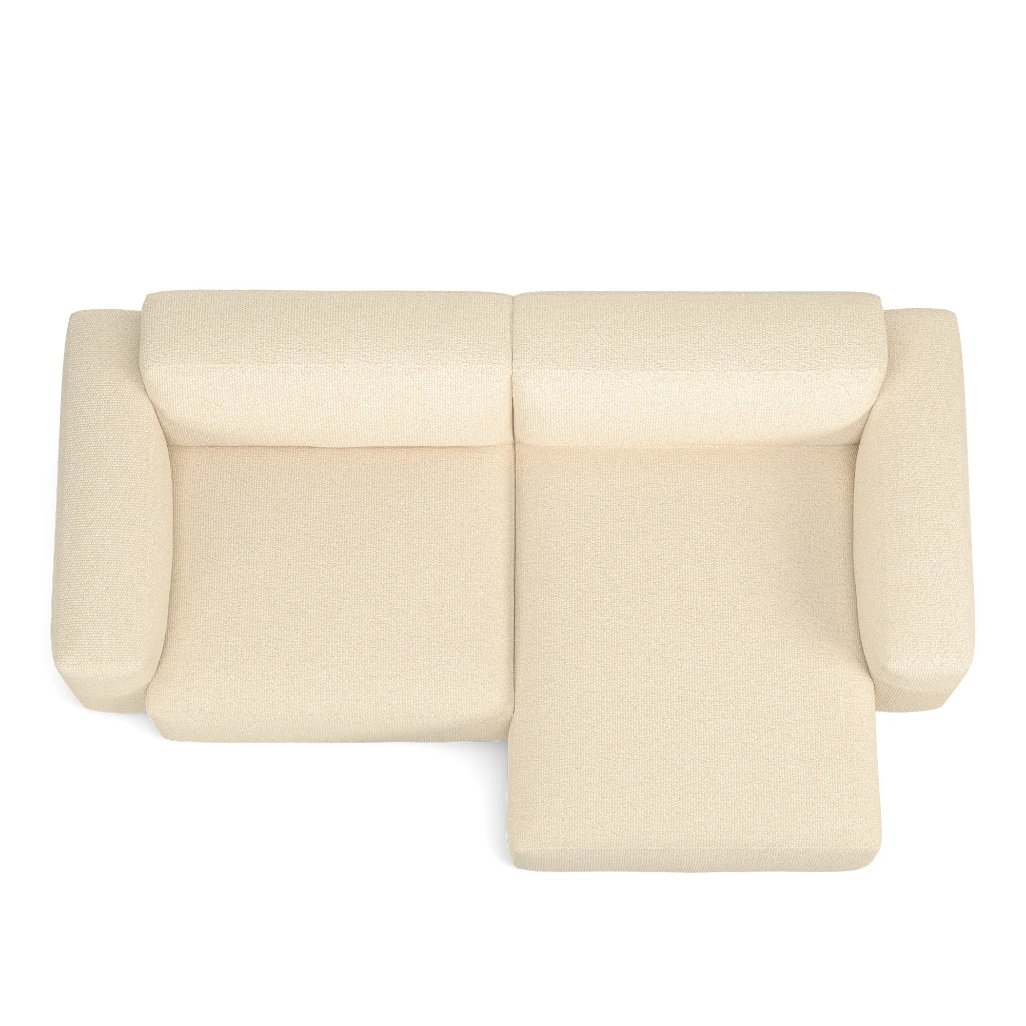 Brick 2-seters sofa sjeselong høyre - 8