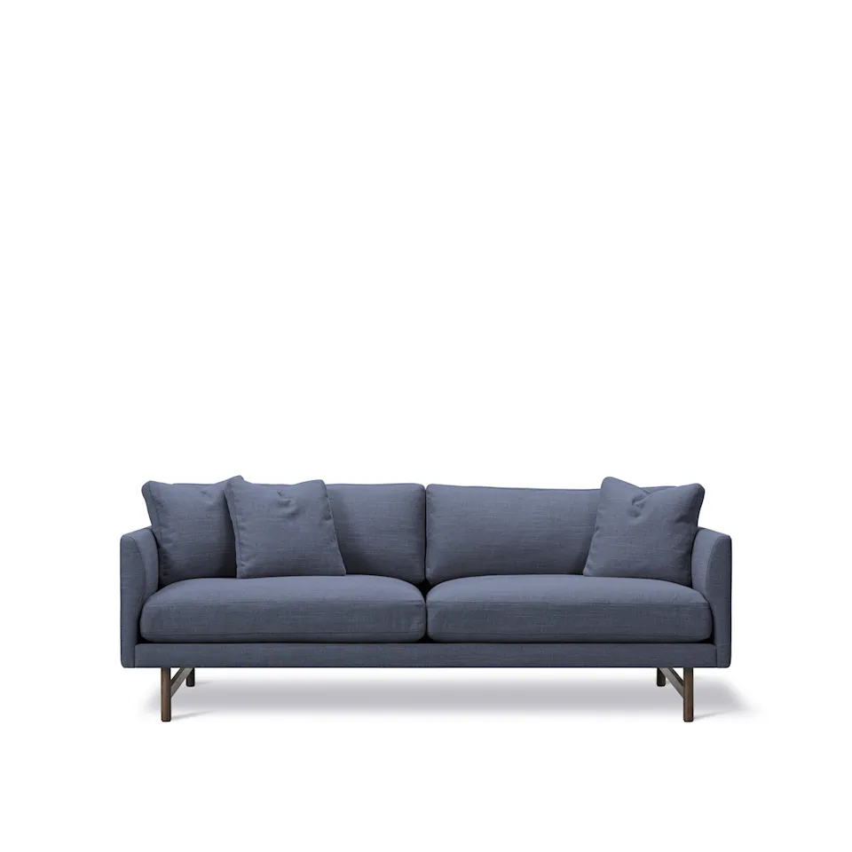 Calmo 2-seters sofa røkt eik